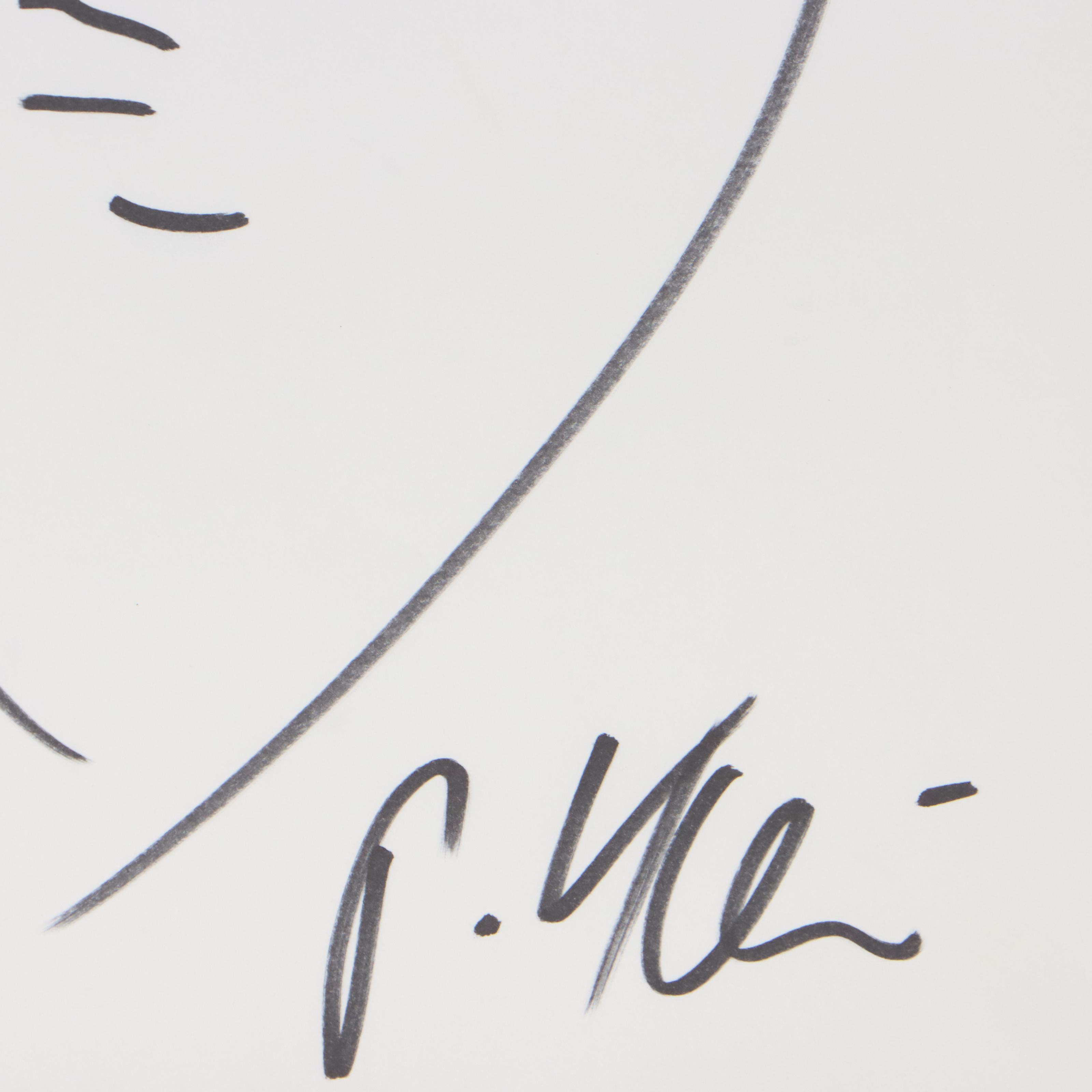 Peter Keil Portrait Ink Drawings