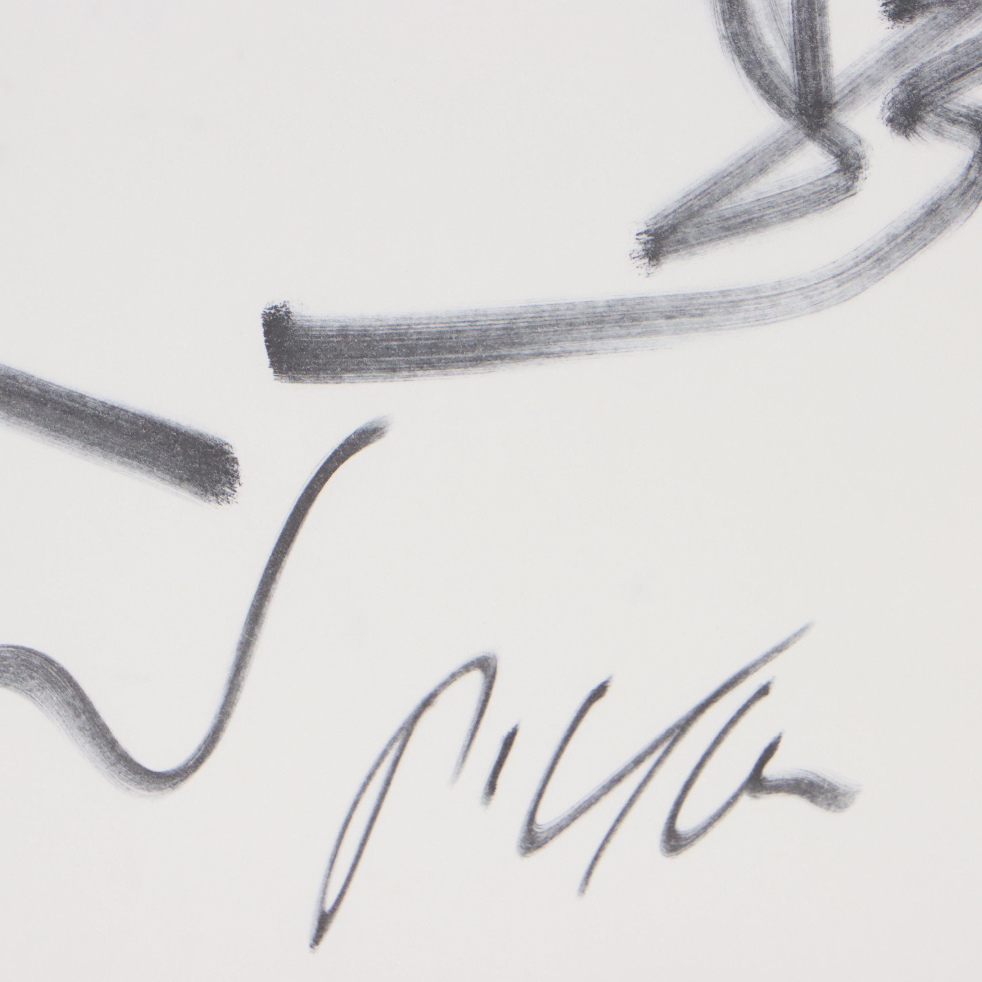 Peter Keil Portrait Ink Drawings