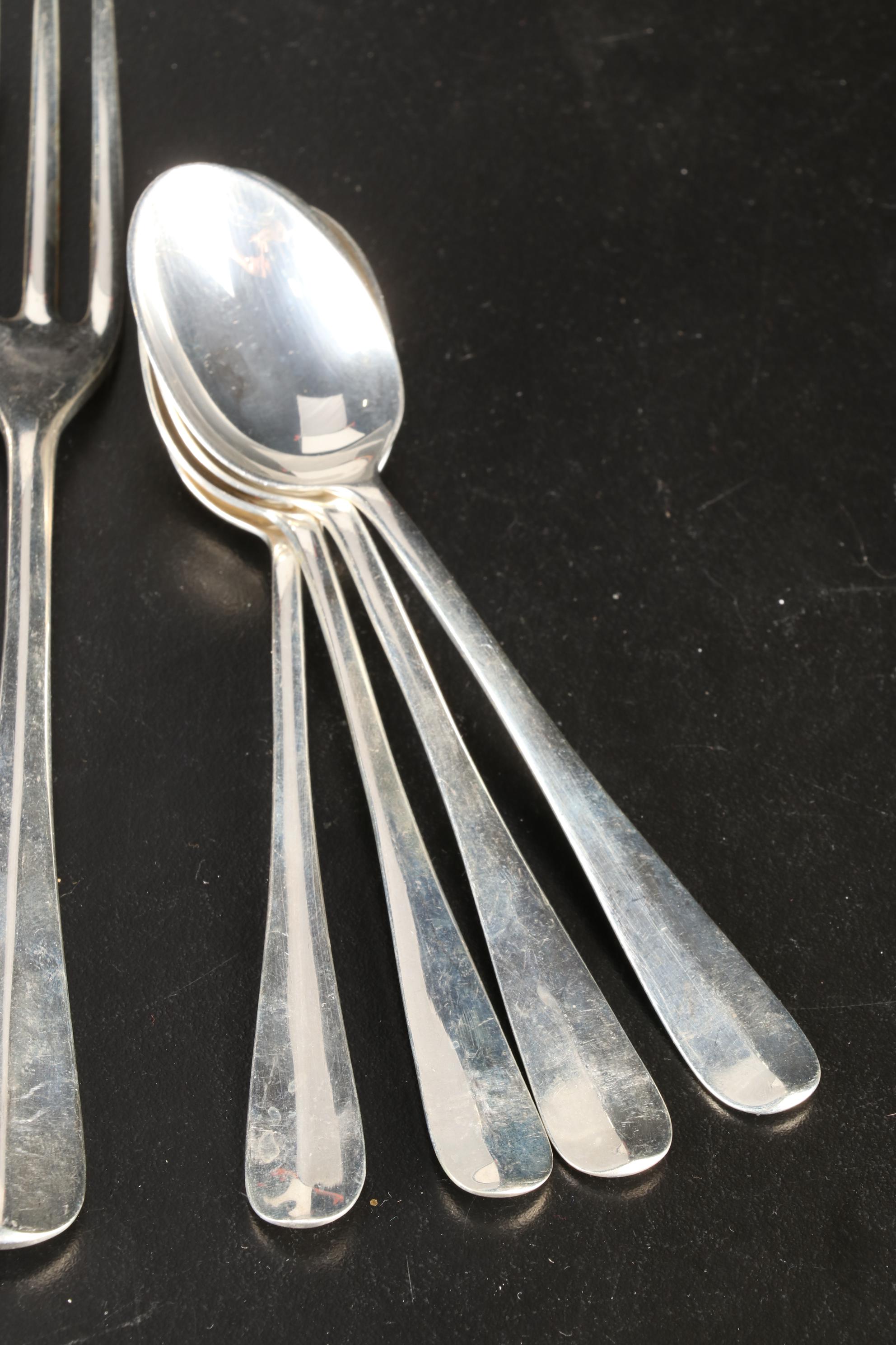 Steiff Sterling Silver Flatware and Reed & Barton Case