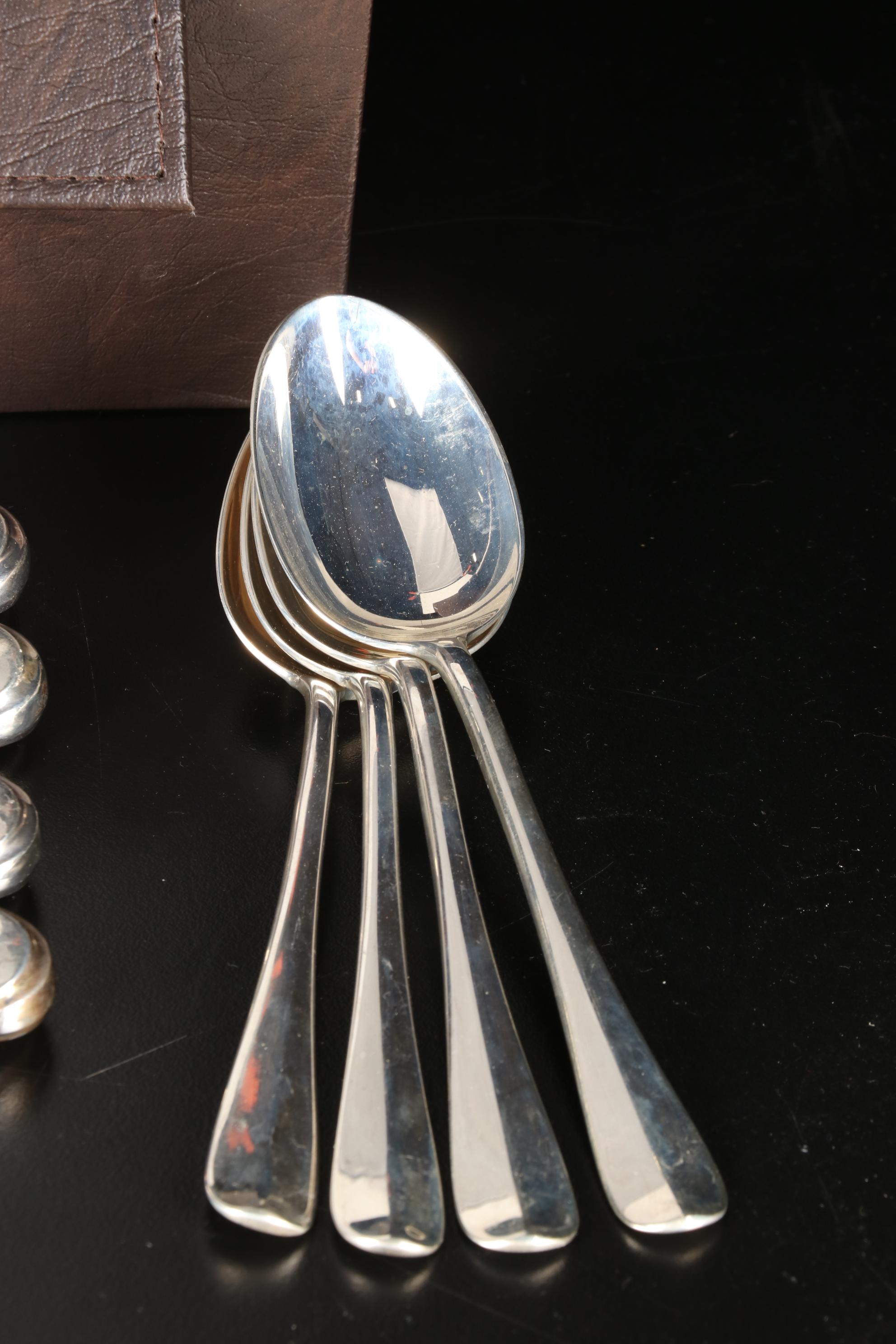 Steiff Sterling Silver Flatware and Reed & Barton Case