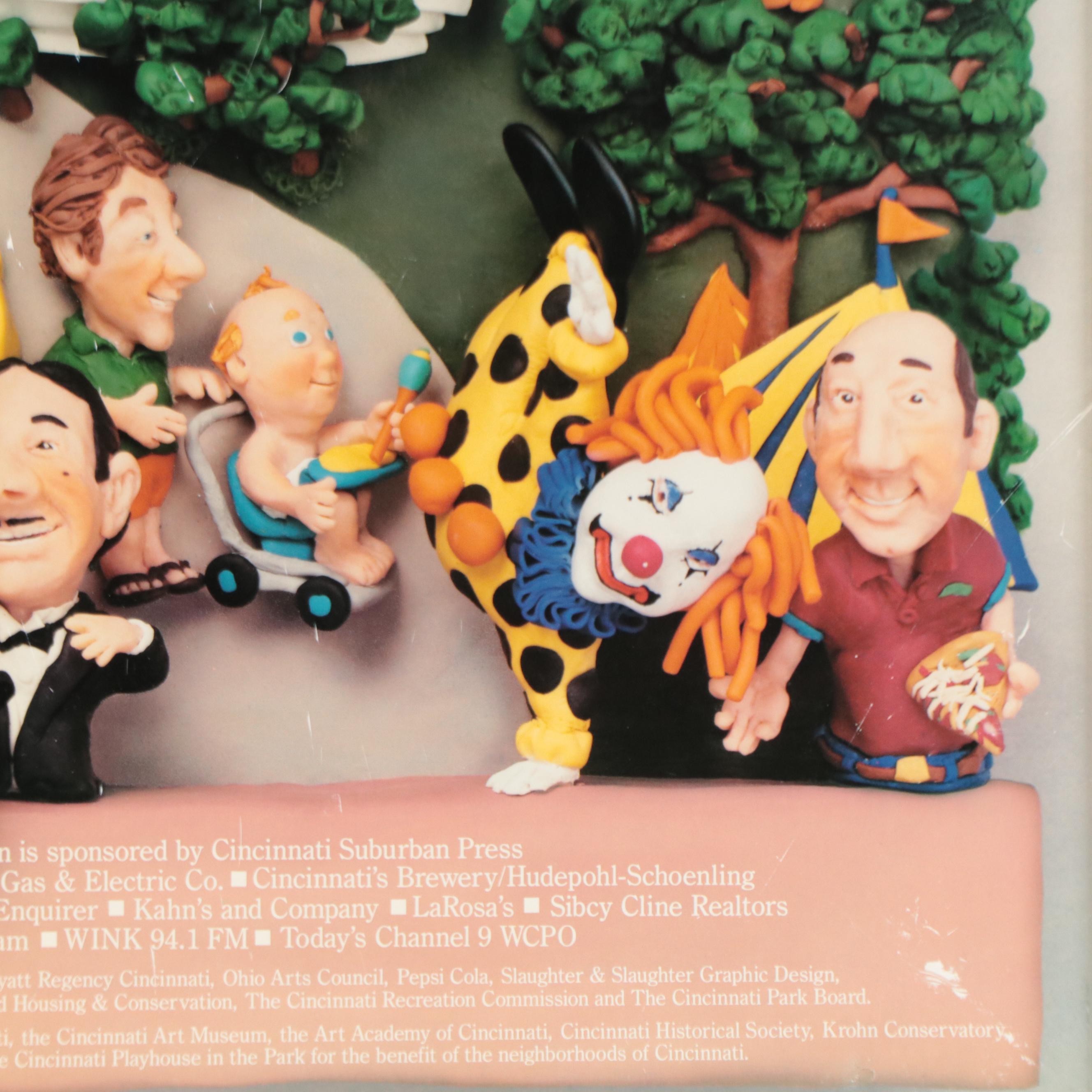 "A Day in Eden" Eden Park Posters, Featuring Charley Harper