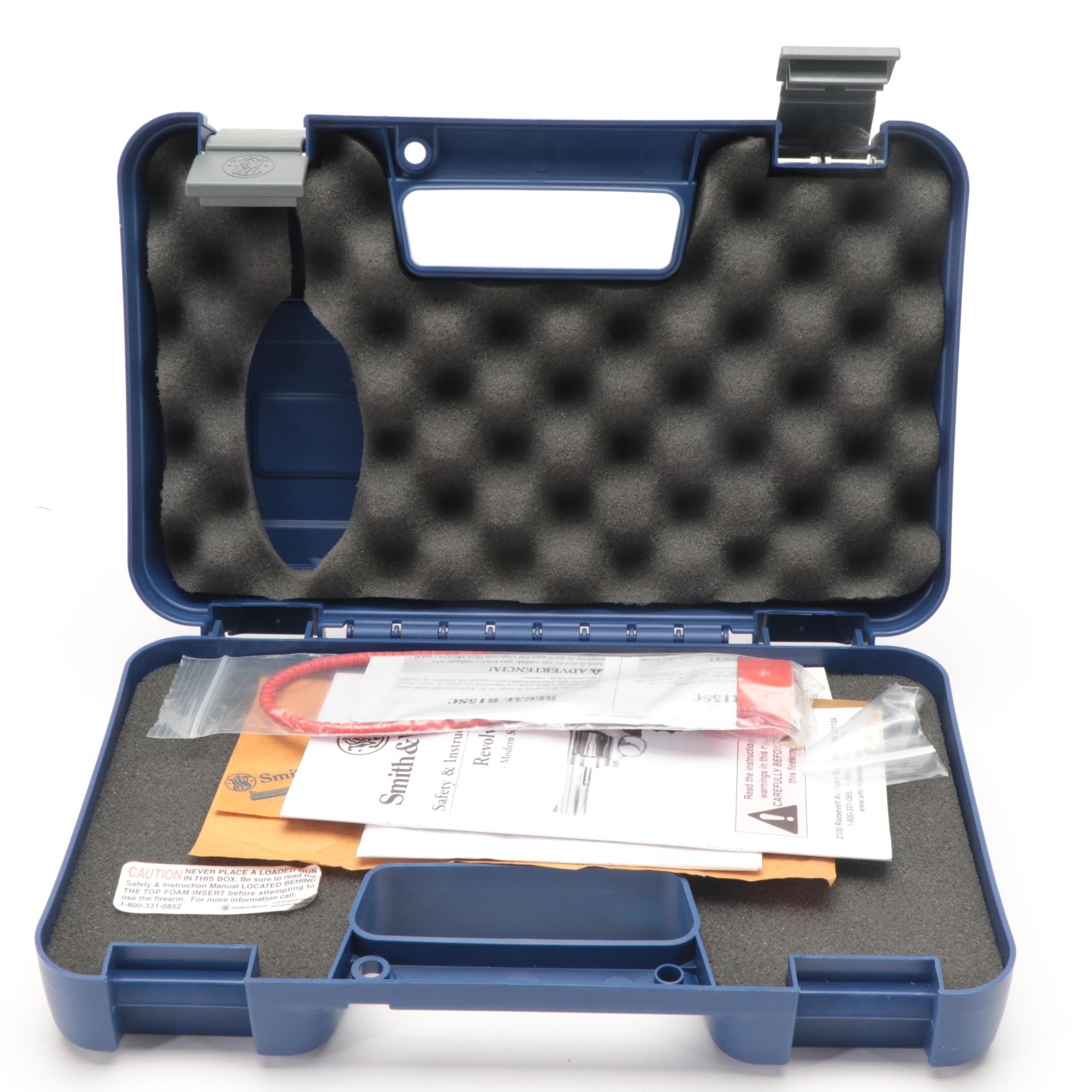 Smith & Wesson Revolver Case with Other Gun Cases and Holster