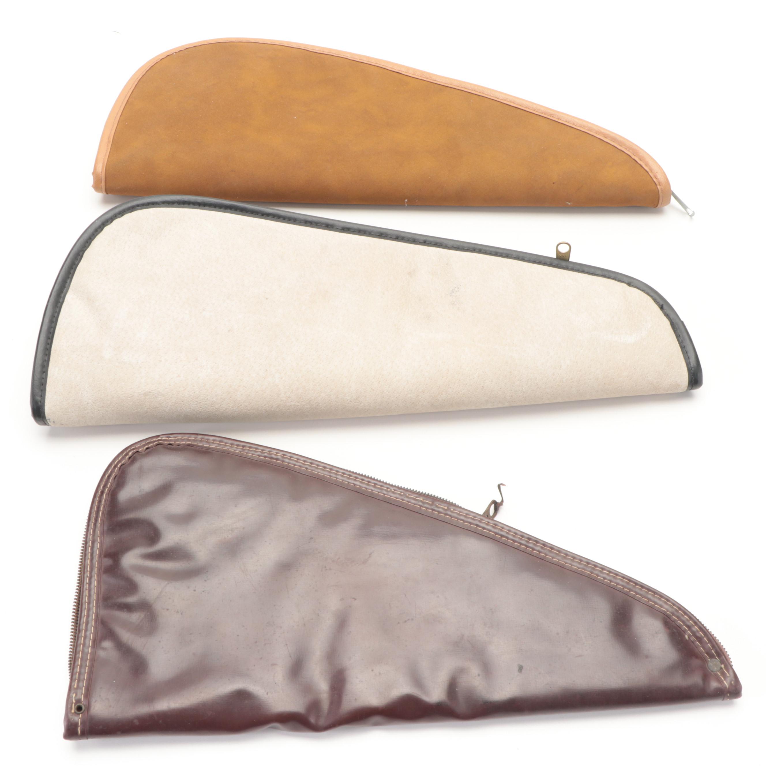 Smith & Wesson Revolver Case with Other Gun Cases and Holster