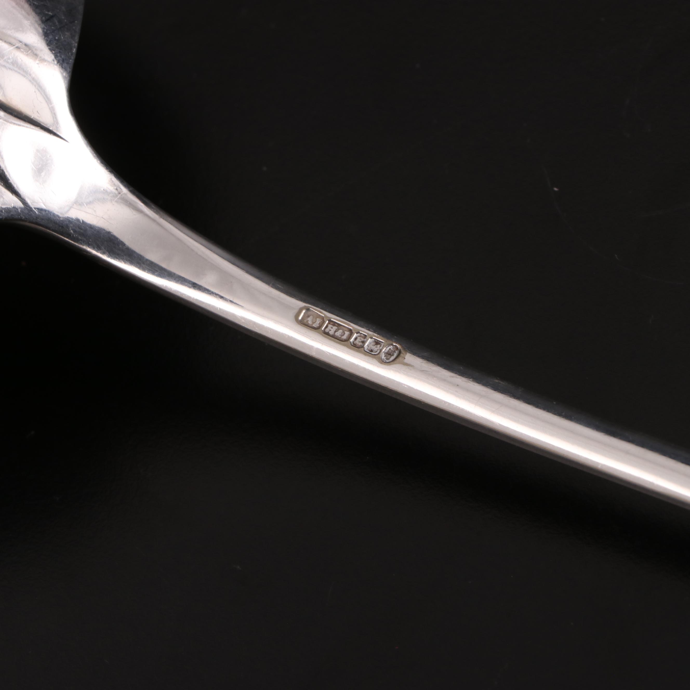 Christofle Silver Plate Ladle with Silver Plate Casserole Spoons and Servers