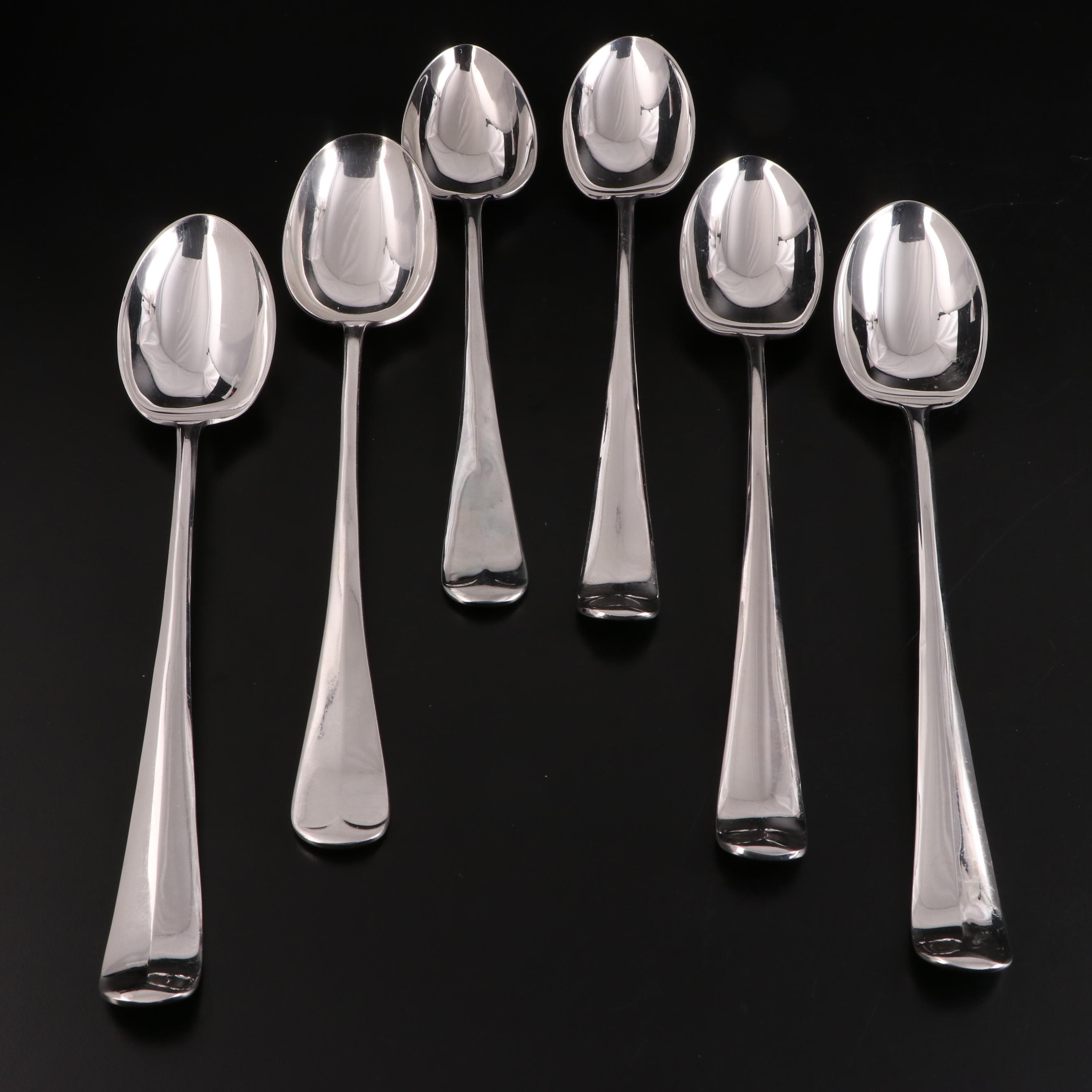 Christofle Silver Plate Ladle with Silver Plate Casserole Spoons and Servers