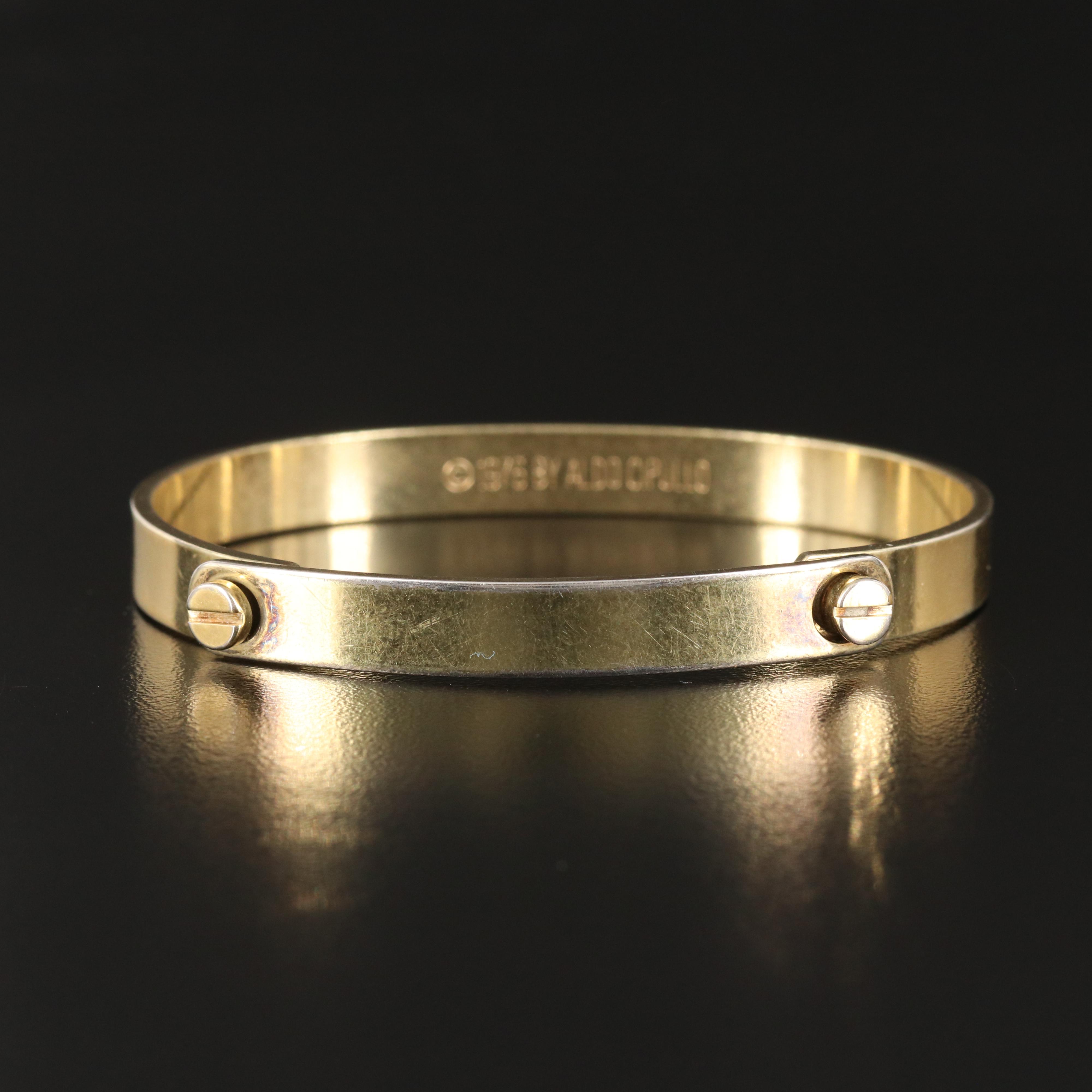 1976 Aldo Cipullo for Charles Revson "Friendship" Bracelet