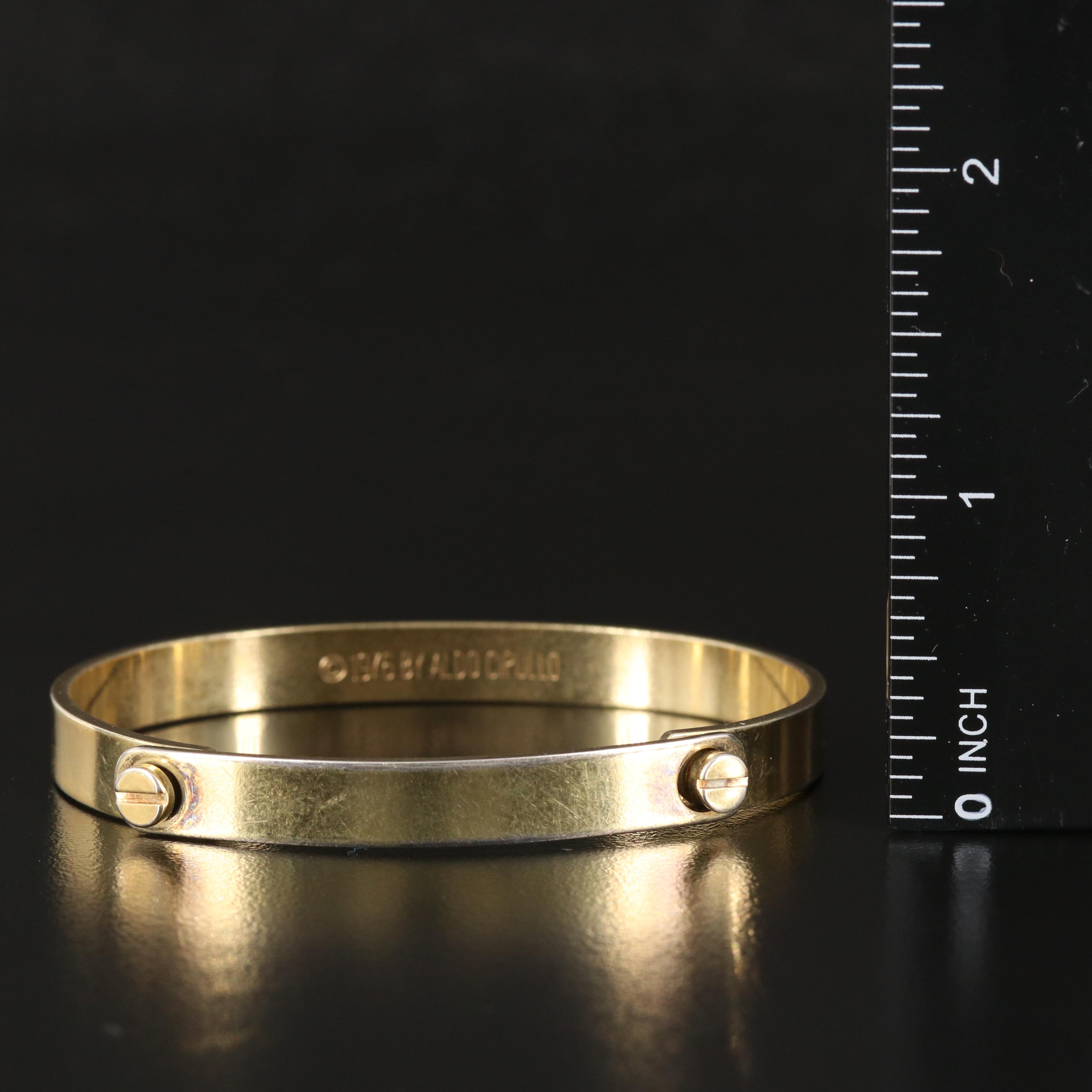 1976 Aldo Cipullo for Charles Revson "Friendship" Bracelet