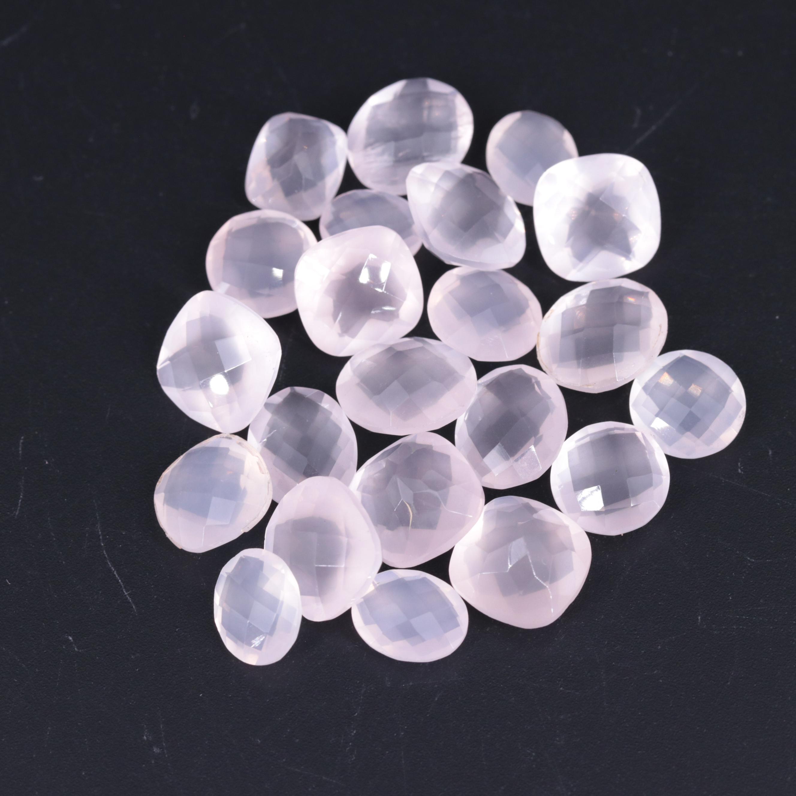 Loose 80.34 CTW Rose Quartz