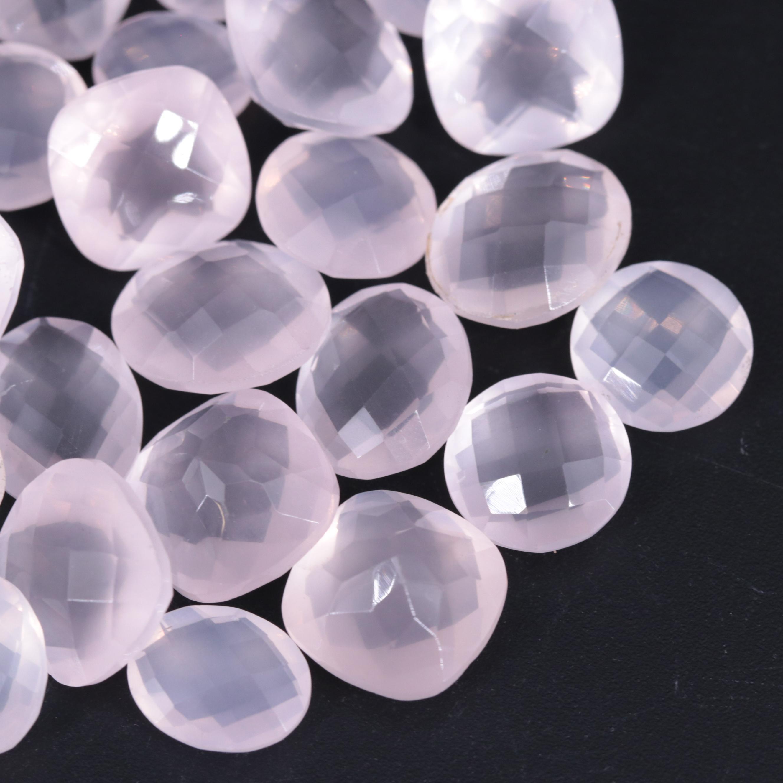 Loose 80.34 CTW Rose Quartz