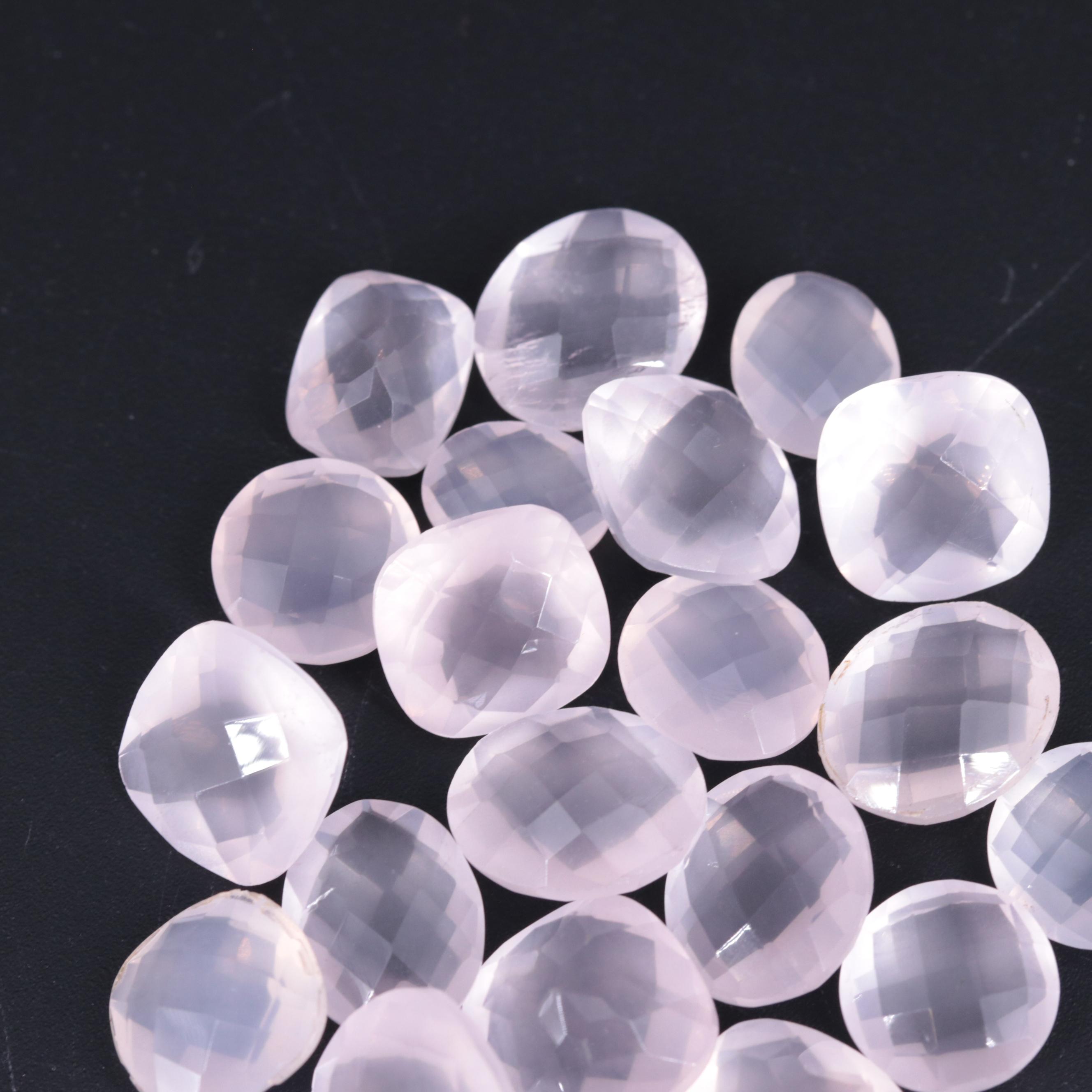 Loose 80.34 CTW Rose Quartz