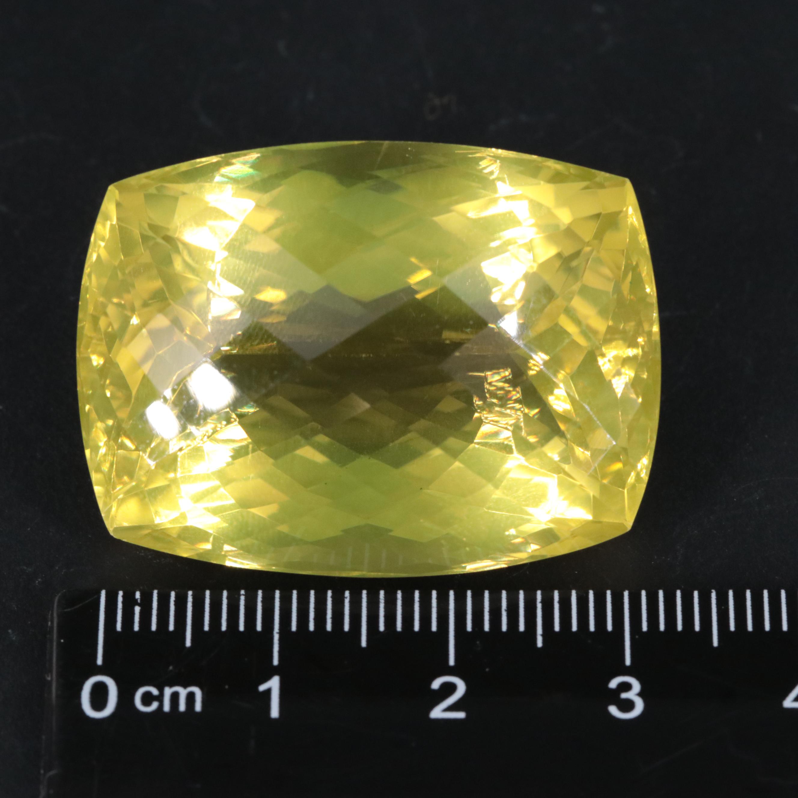 Loose 101.56 CT Lemon Quartz