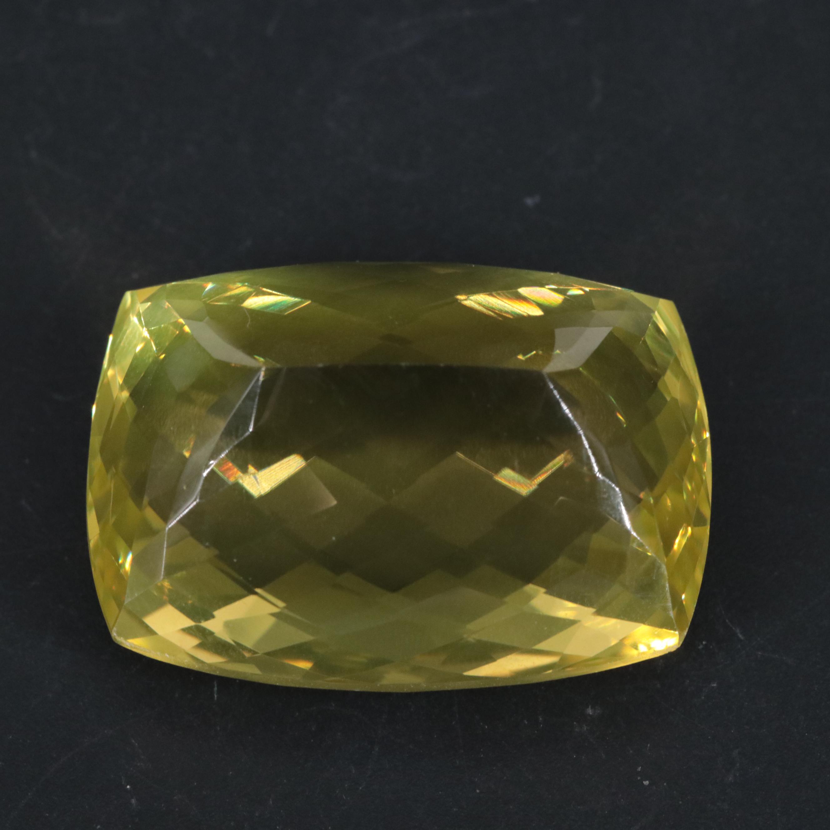 Loose 101.56 CT Lemon Quartz