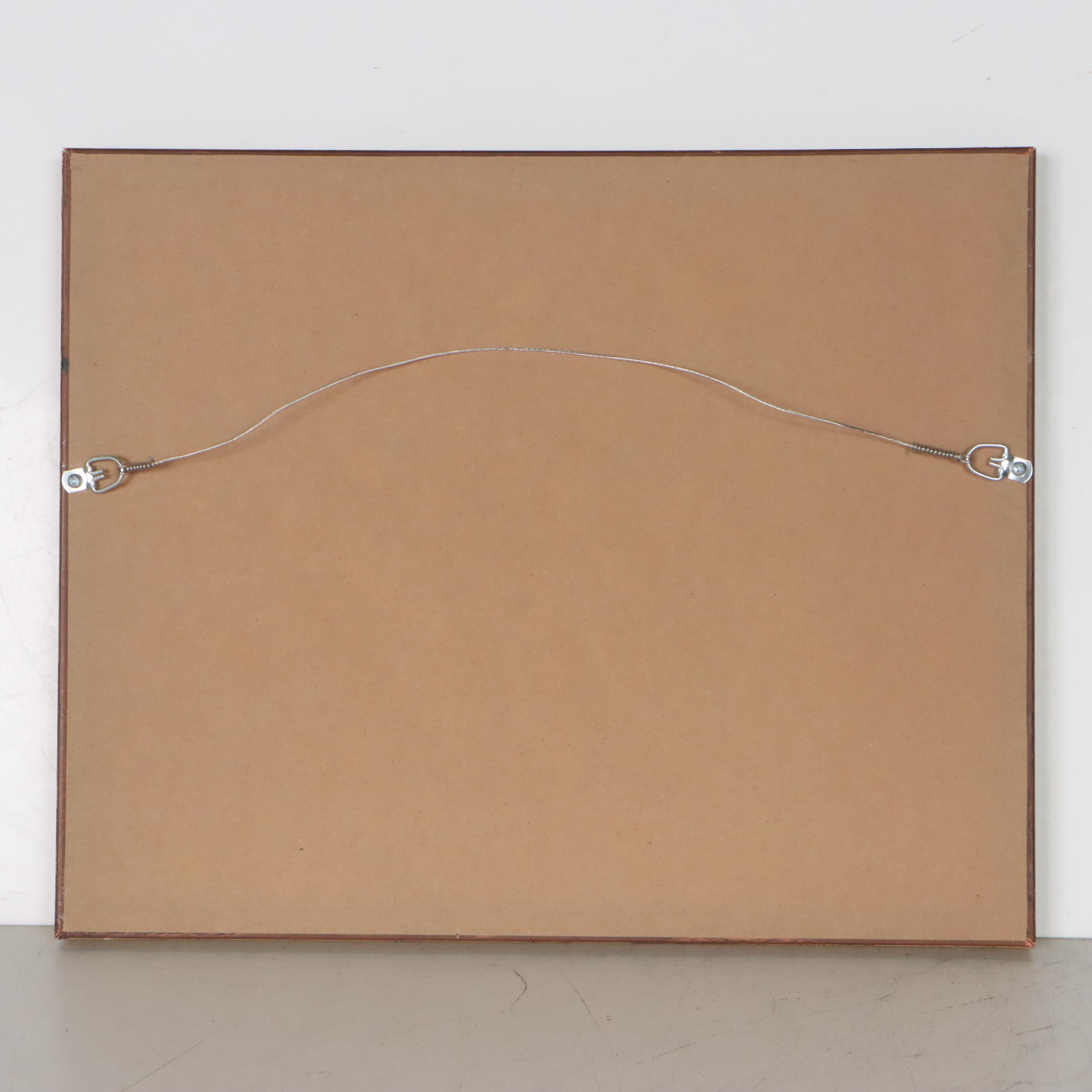 C. S. Hammond & Co. Wax Engraving Map of Spain and Portugal, circa 1910