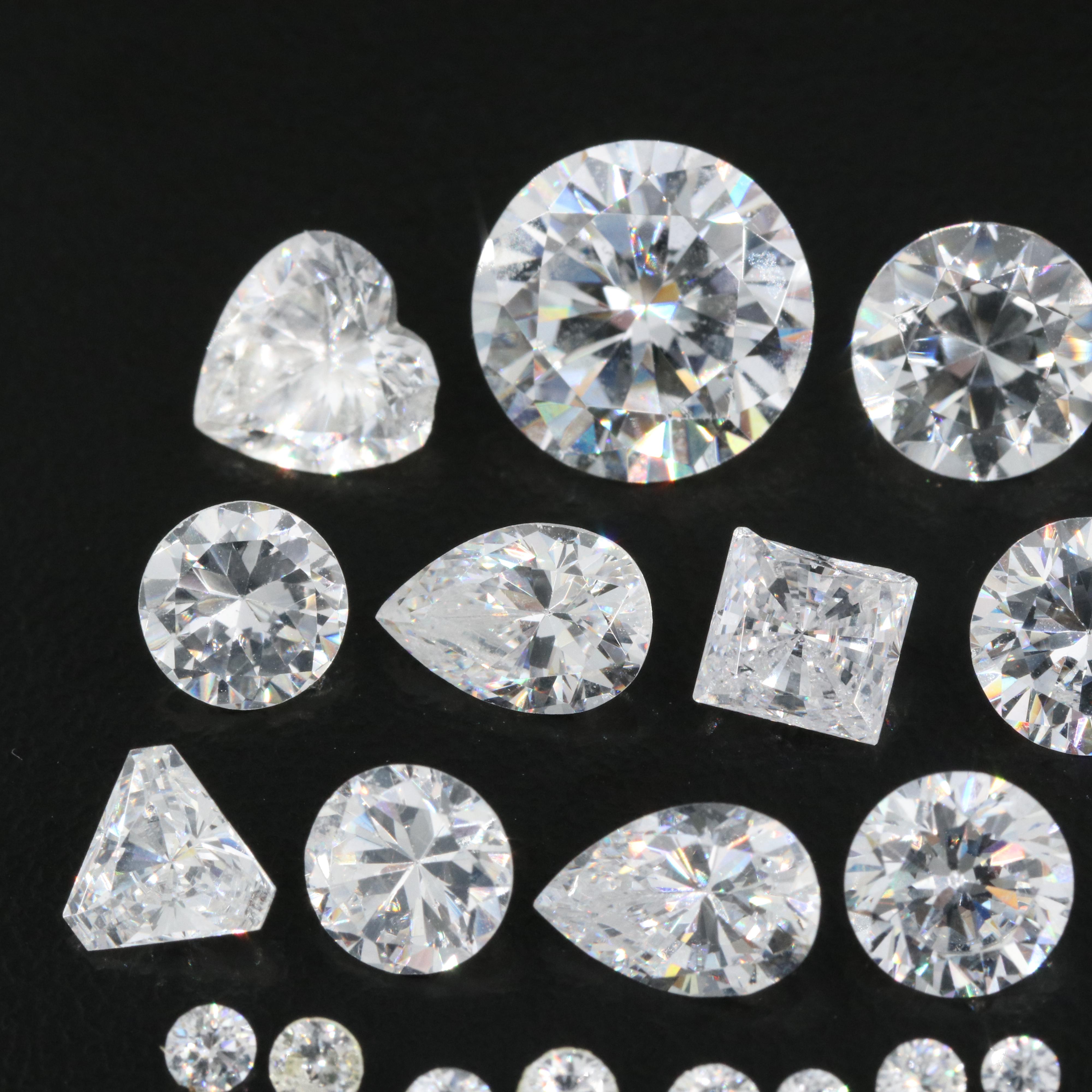 Loose Cubic Zirconia Selection