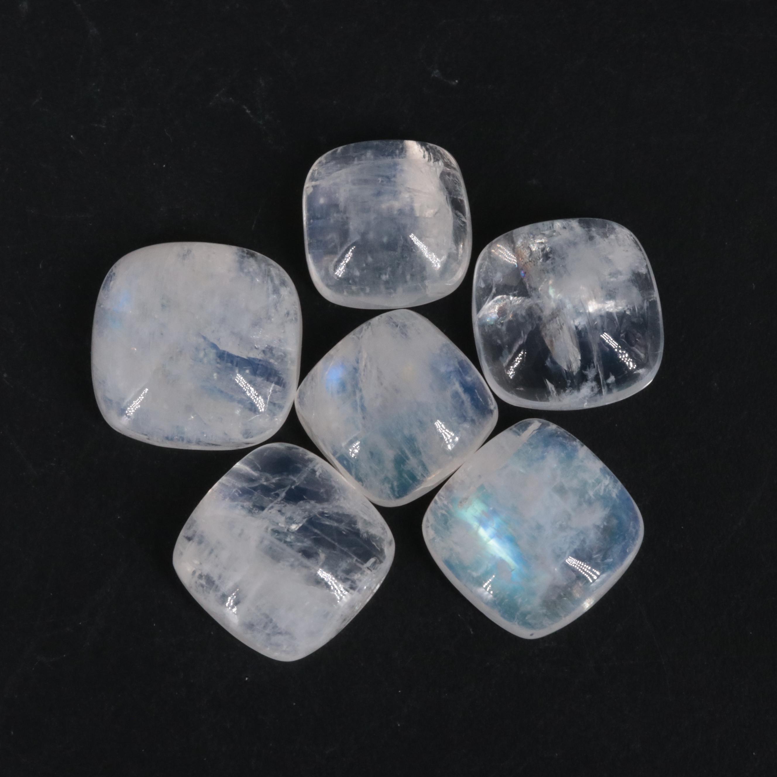 Loose 22.76 CTW Rainbow Moonstone