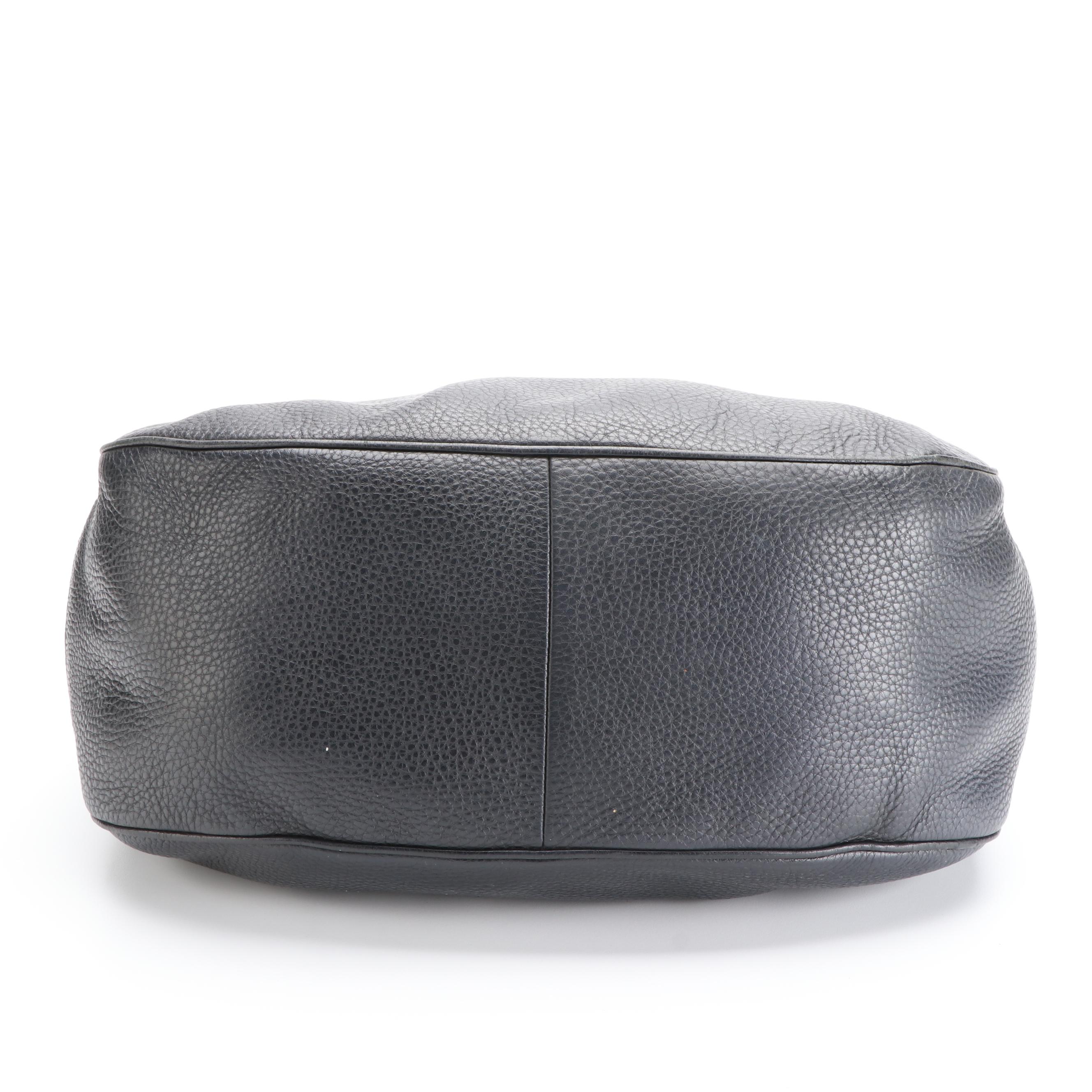 Prada Hobo Bag in Pebbled Leather