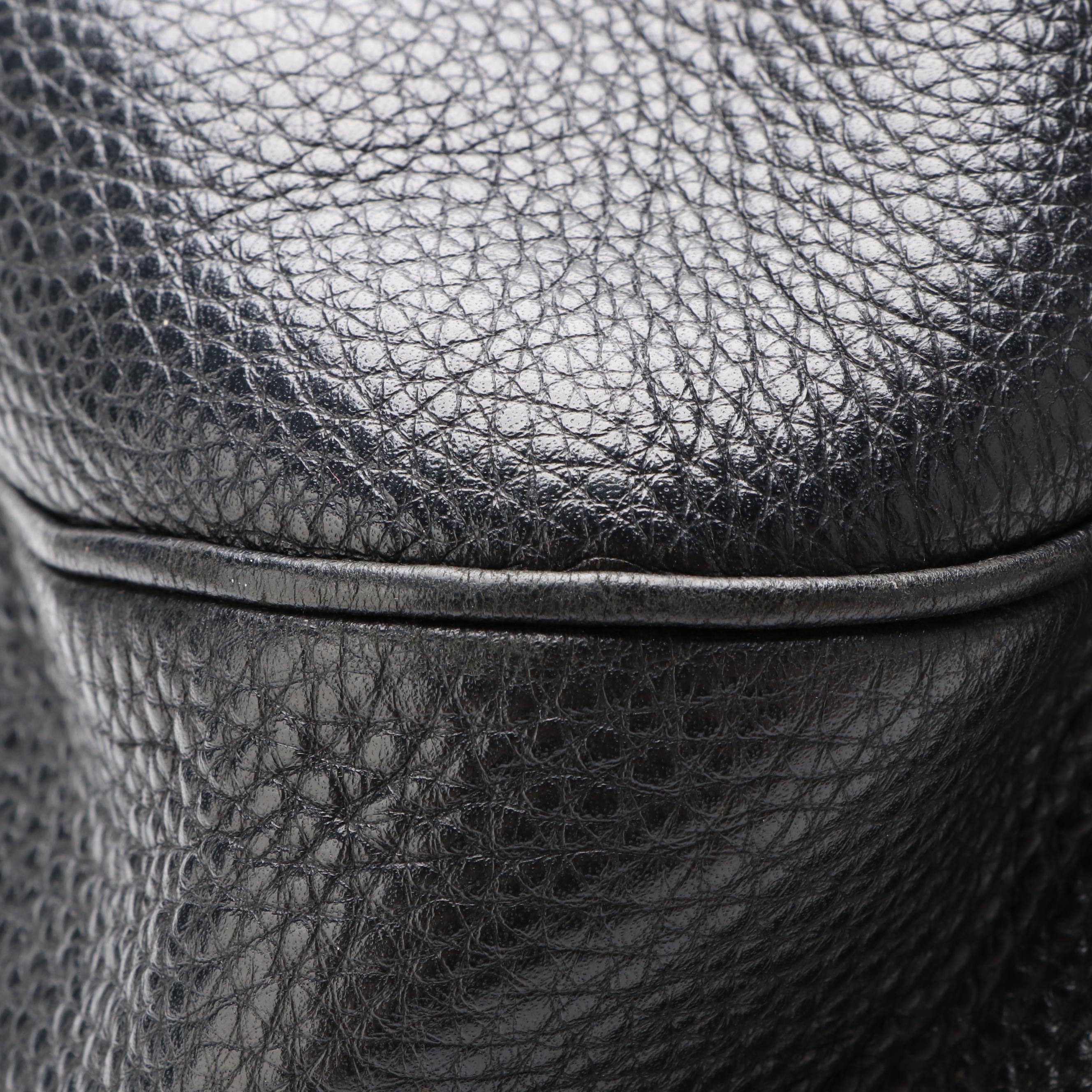 Prada Hobo Bag in Pebbled Leather