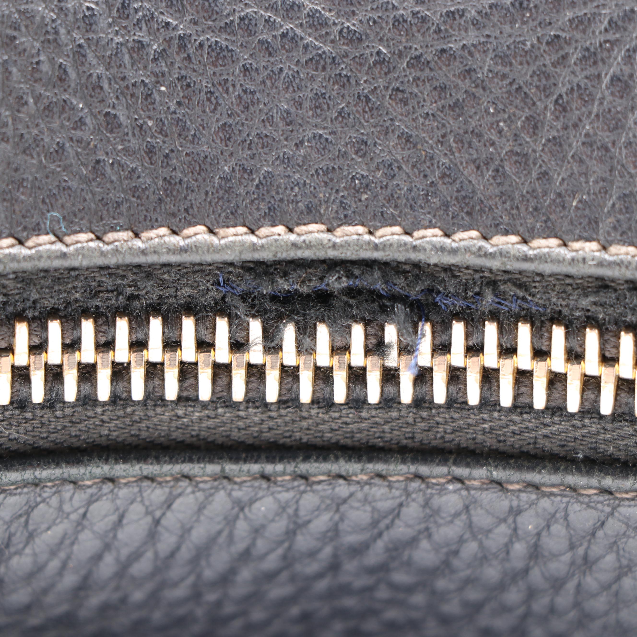 Prada Hobo Bag in Pebbled Leather