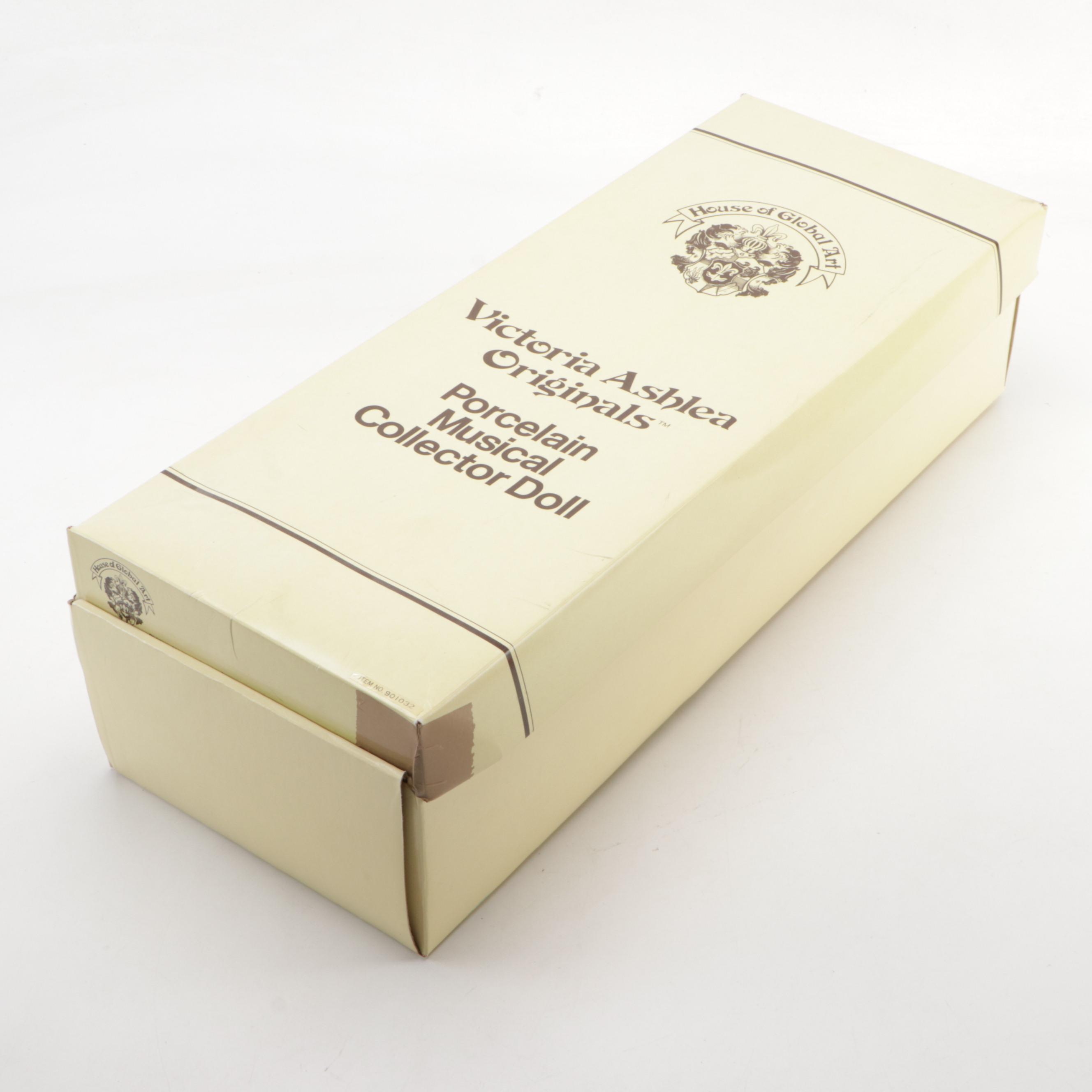 House of Global Art Dolly Dingle Limited Edition Porcelain Musical Doll