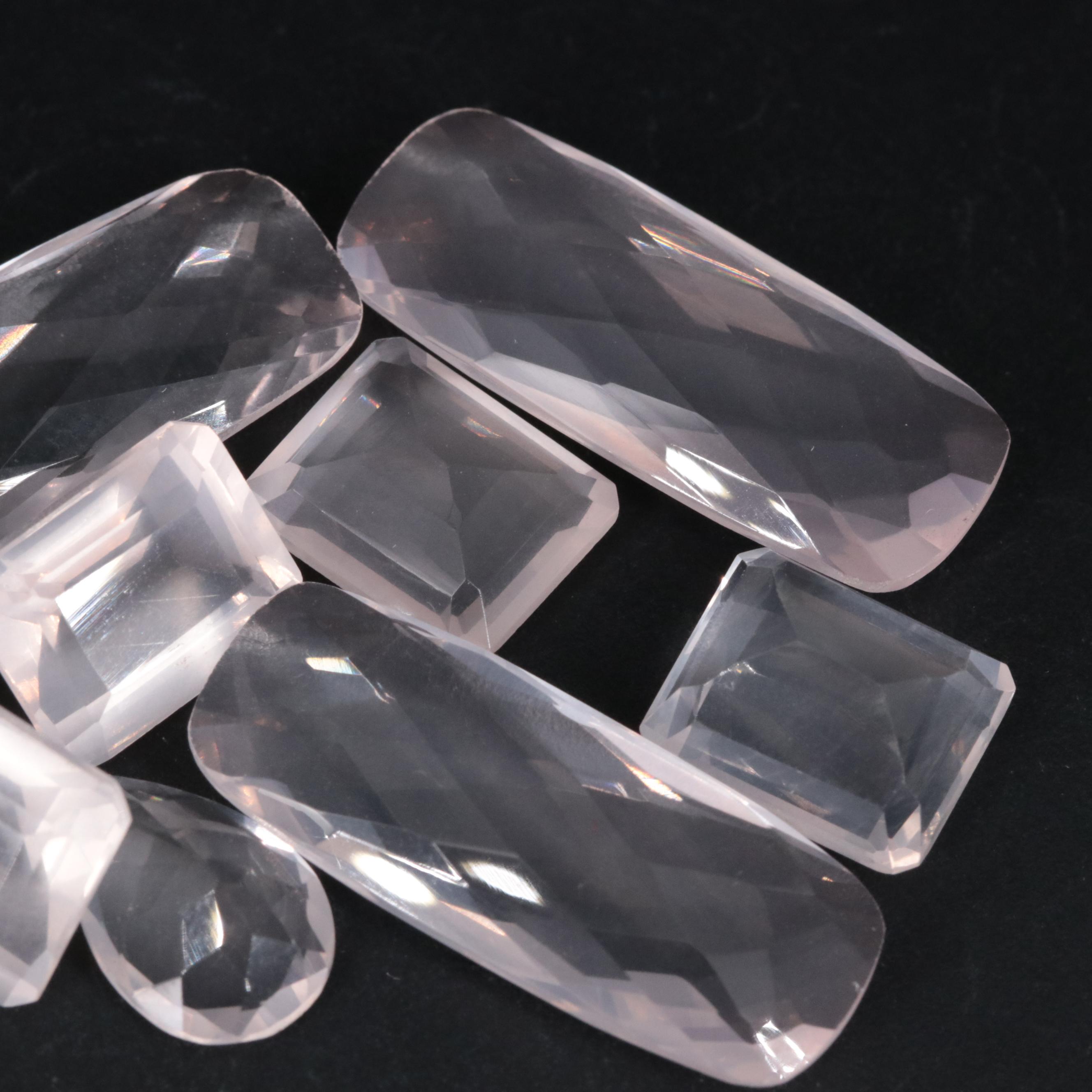 Loose 50.81 CTW Rose Quartz