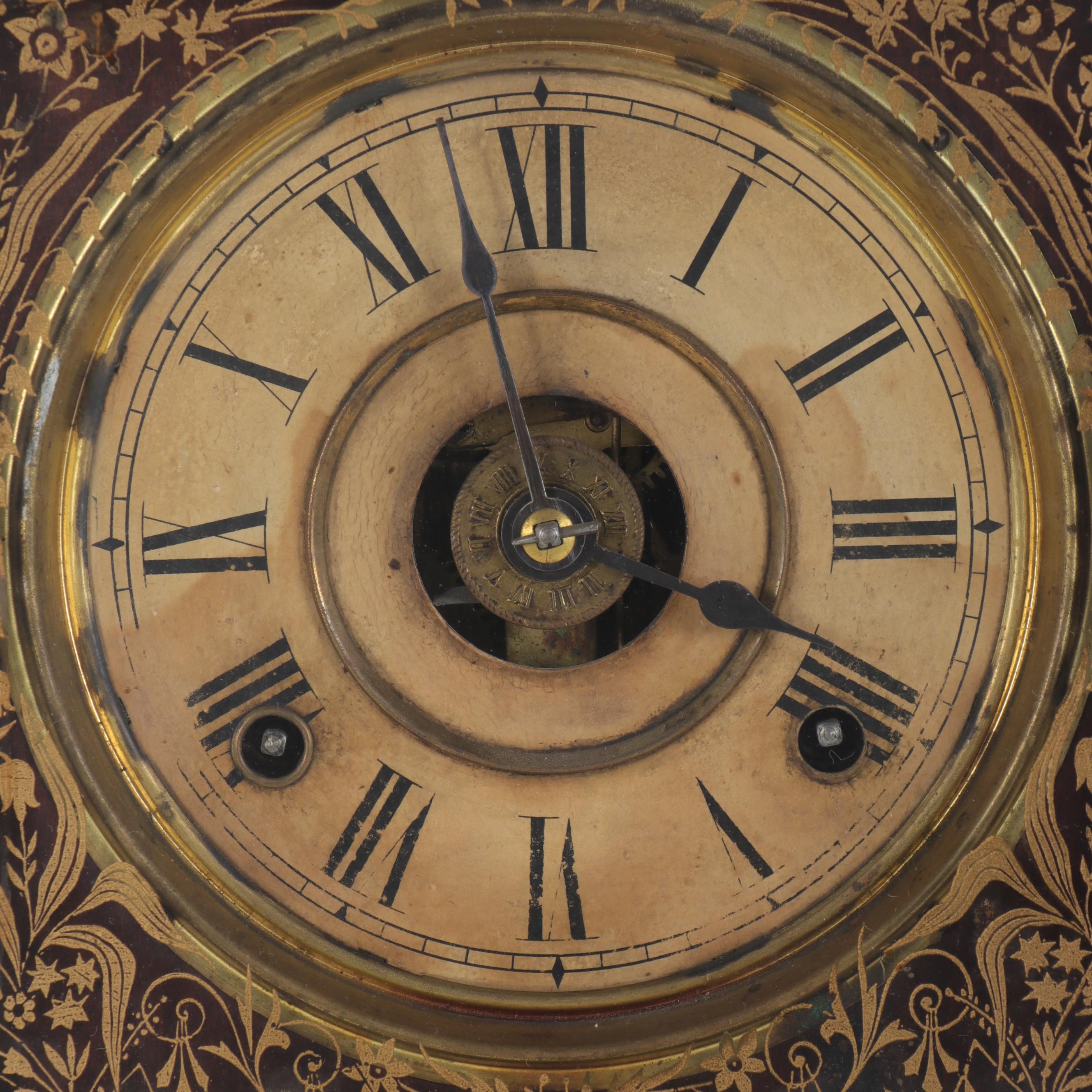 Seth Thomas Gingerbread Mantel Clock, Early 20th Century