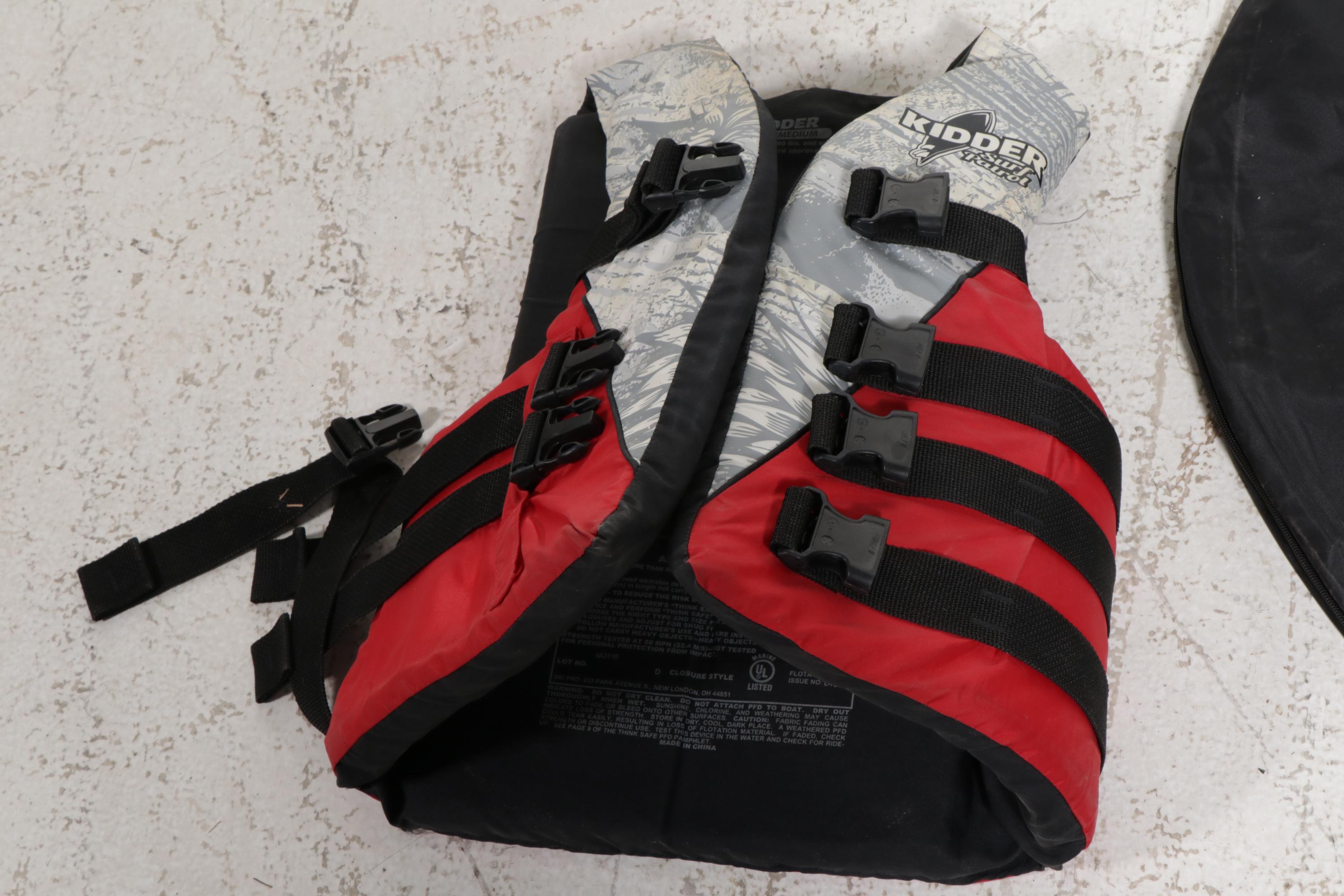 Pugg "The Original" Pop Up Goals, Foam Surfboard, & More Water Sports Equipment