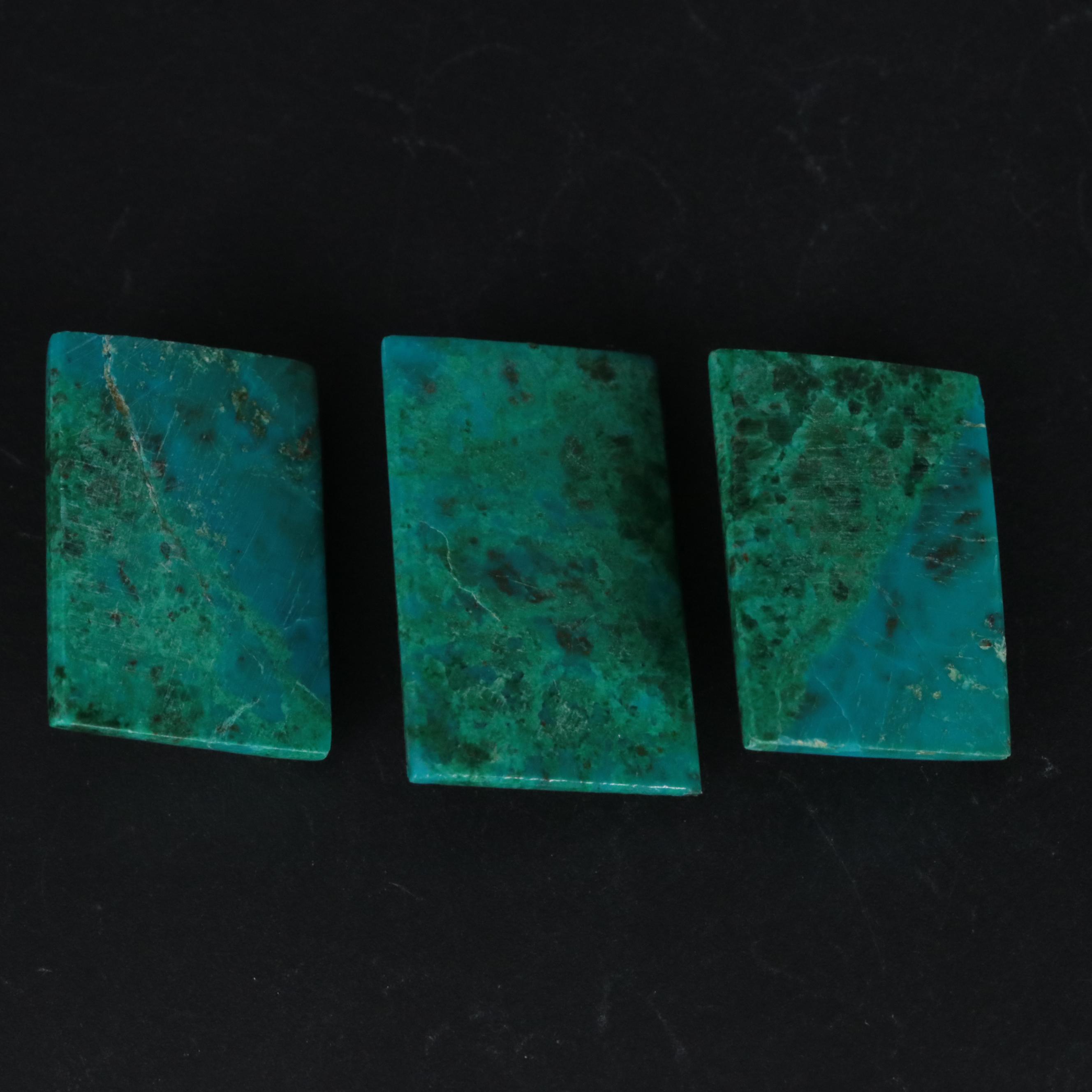 Loose 53.00 CTW Chrysocolia