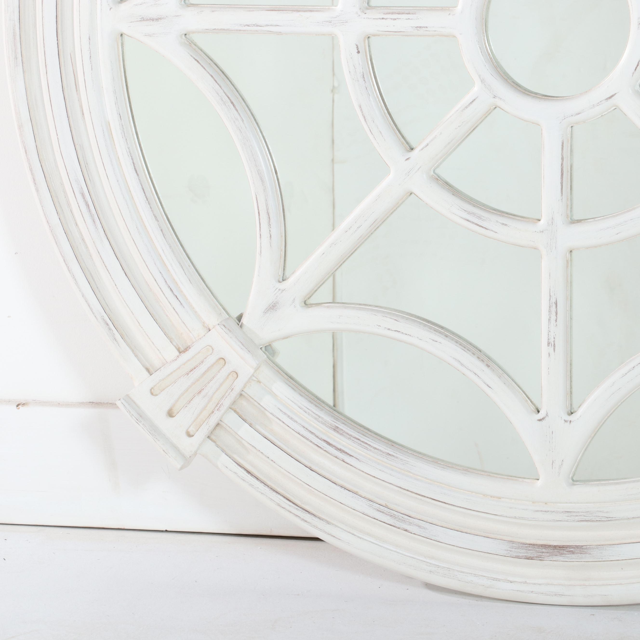 Global Views Architectural Overlay Round Mirror