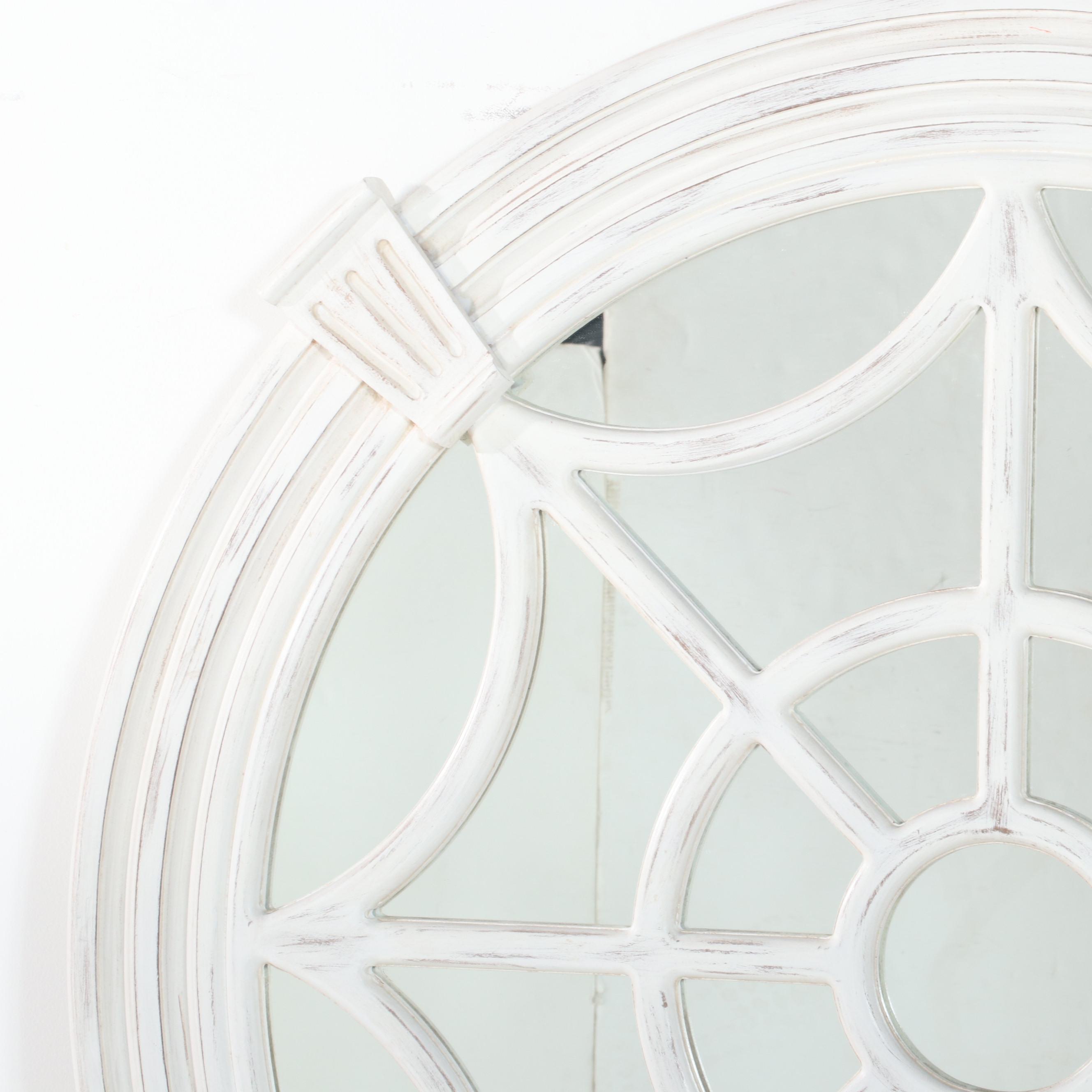 Global Views Architectural Overlay Round Mirror