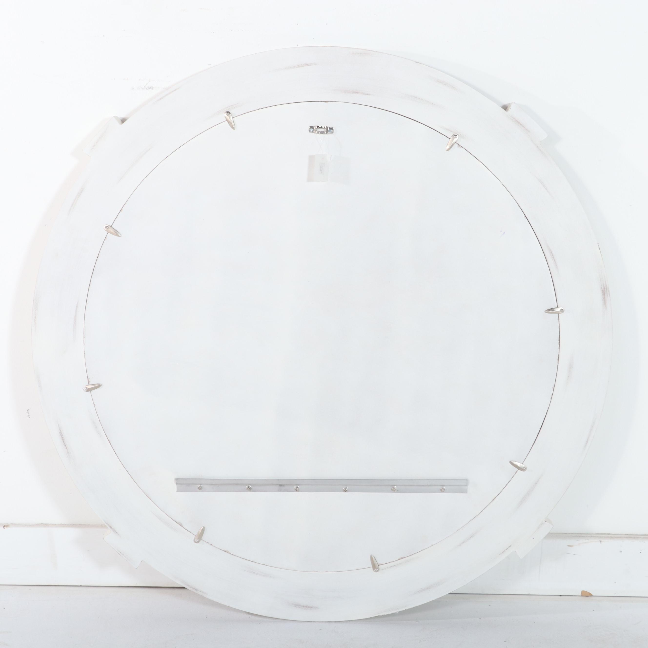 Global Views Architectural Overlay Round Mirror