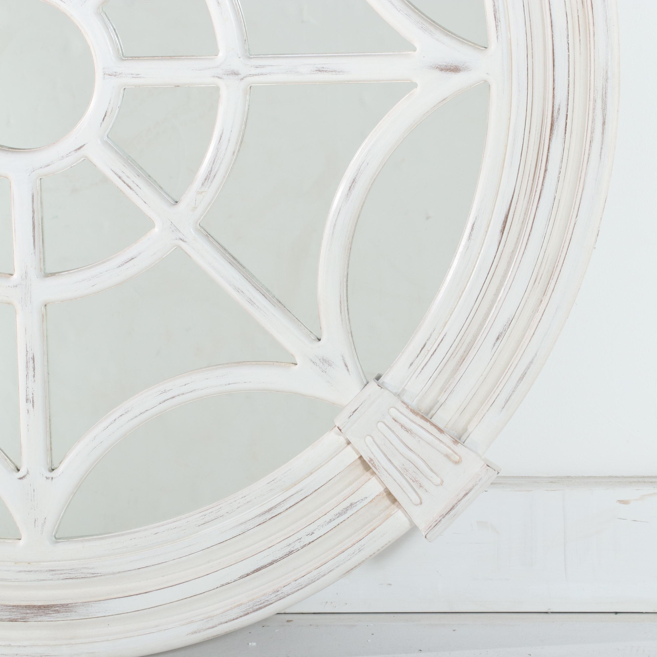 Global Views Architectural Overlay Round Mirror