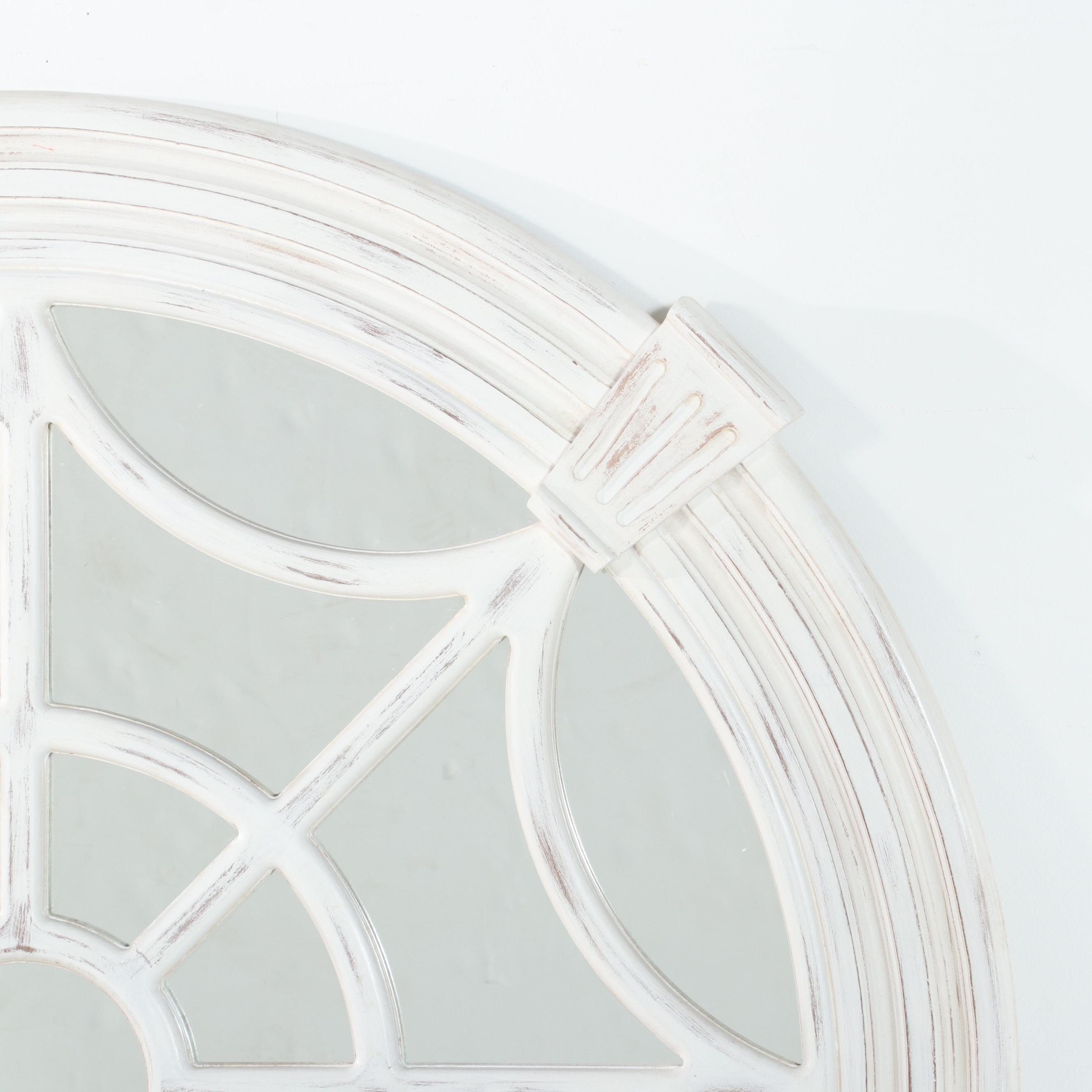 Global Views Architectural Overlay Round Mirror