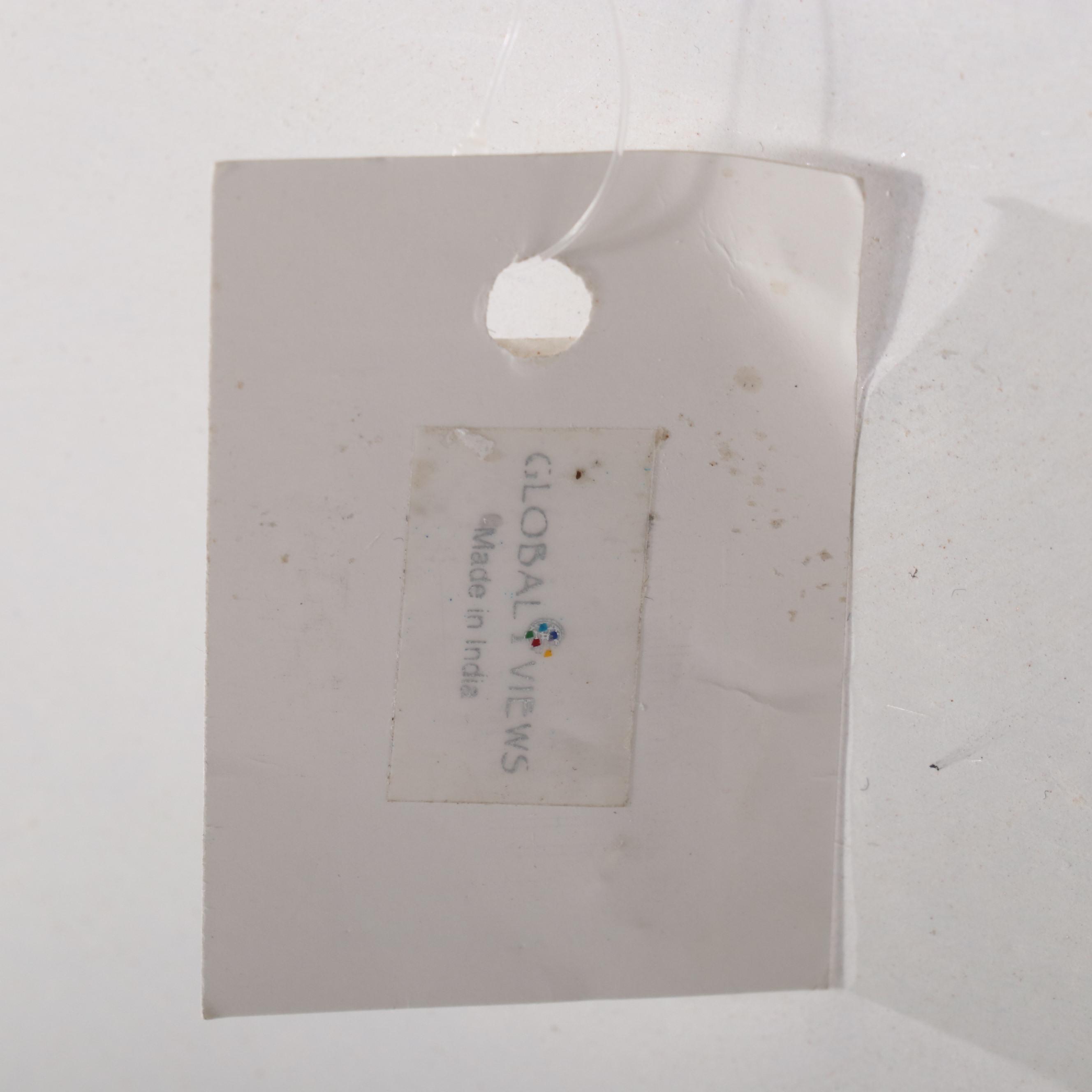 Global Views Architectural Overlay Round Mirror