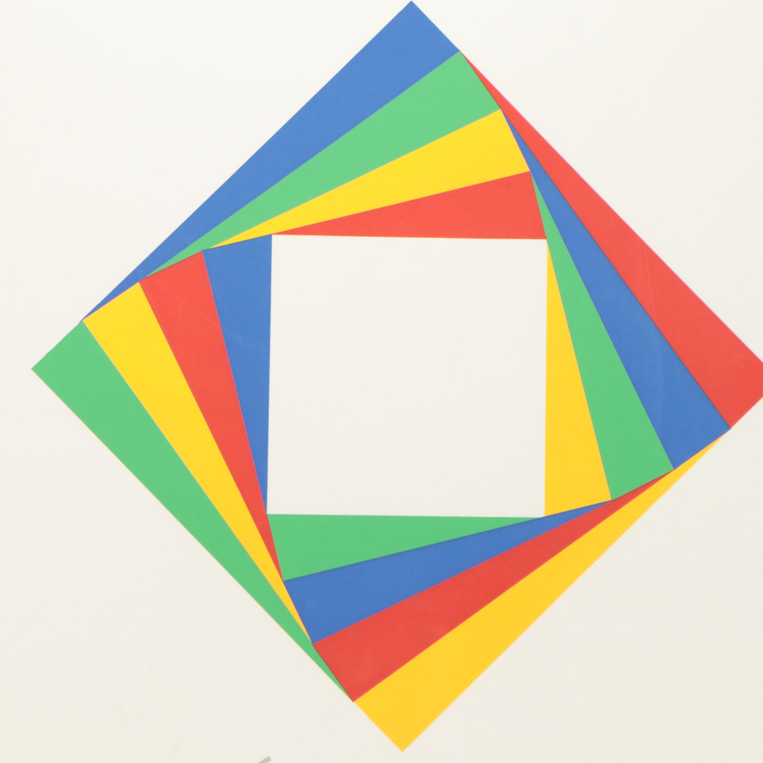 Serigraph Exhibition Poster After Max Bill, 1972