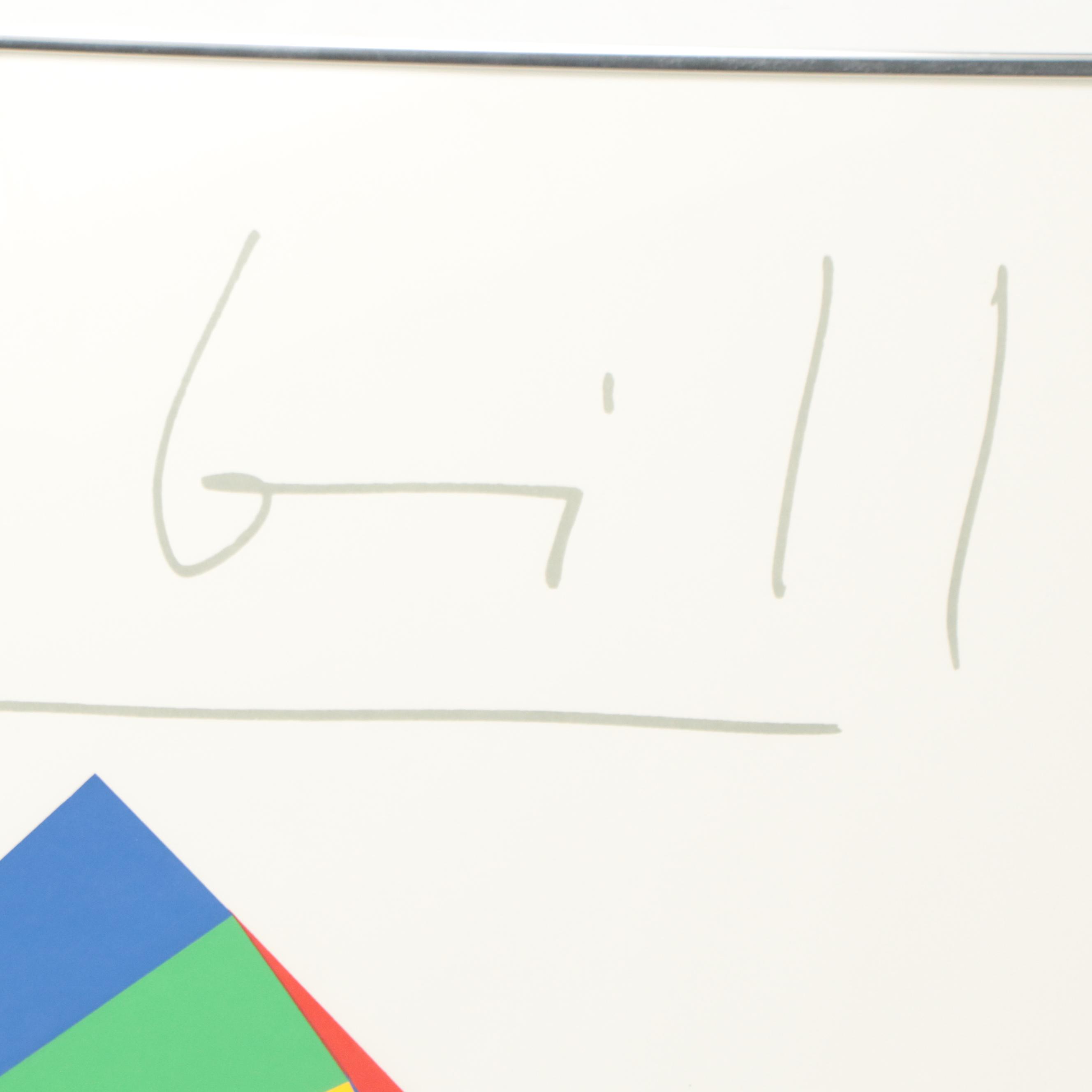 Serigraph Exhibition Poster After Max Bill, 1972