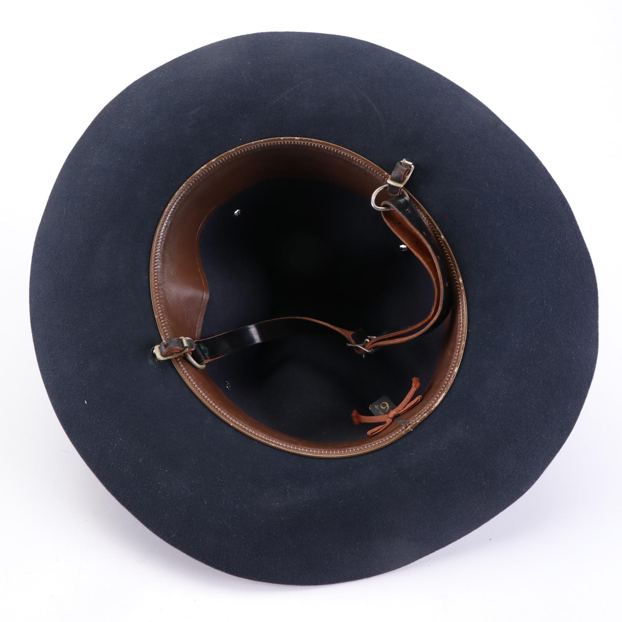 WWI Era M1911 Beaver Fur Felt Campaign Hat with Infantry Hat Cord and Other Hats