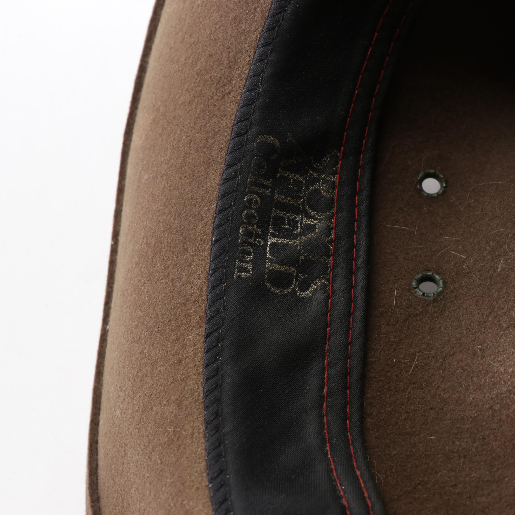 WWI Era M1911 Beaver Fur Felt Campaign Hat with Infantry Hat Cord and Other Hats