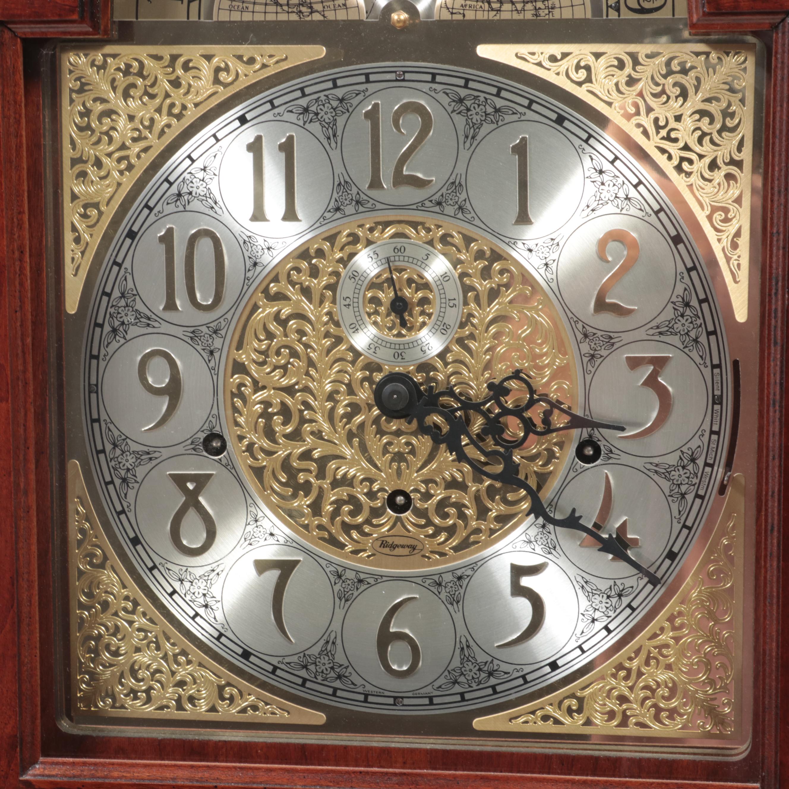 Ridgeway Colonial Style Grandfather Clock