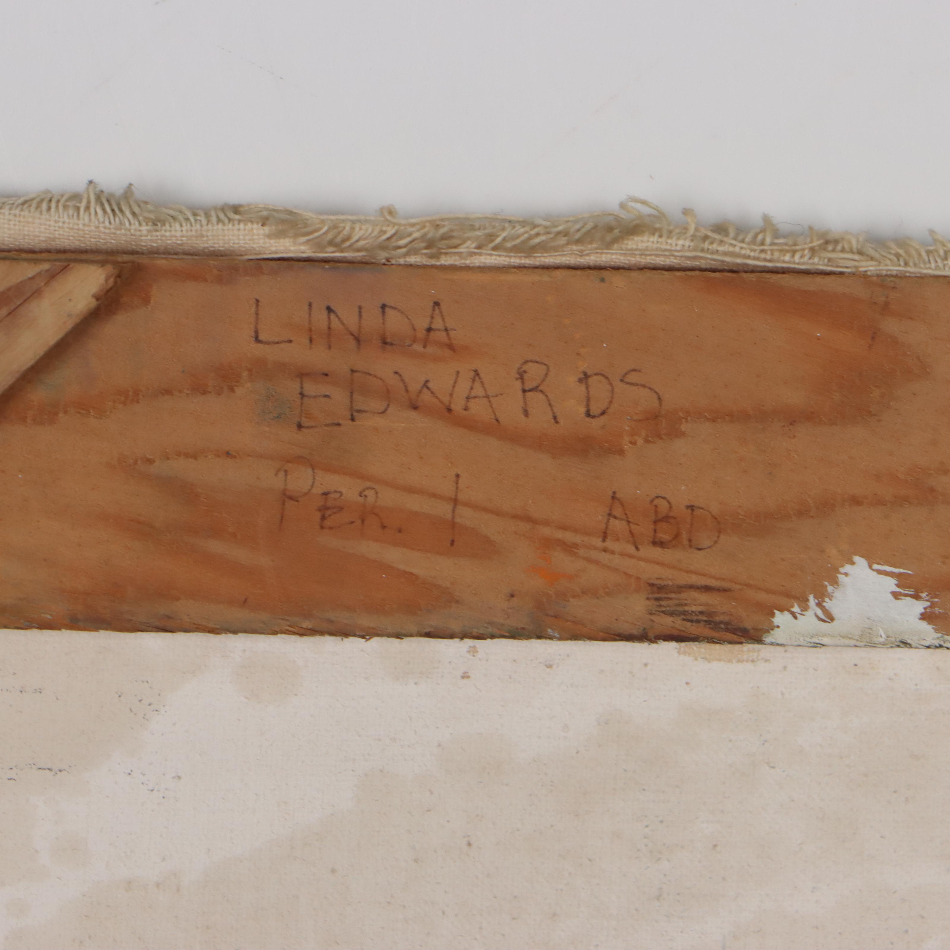 Linda Edwards Oil Painting of Rod Stewart