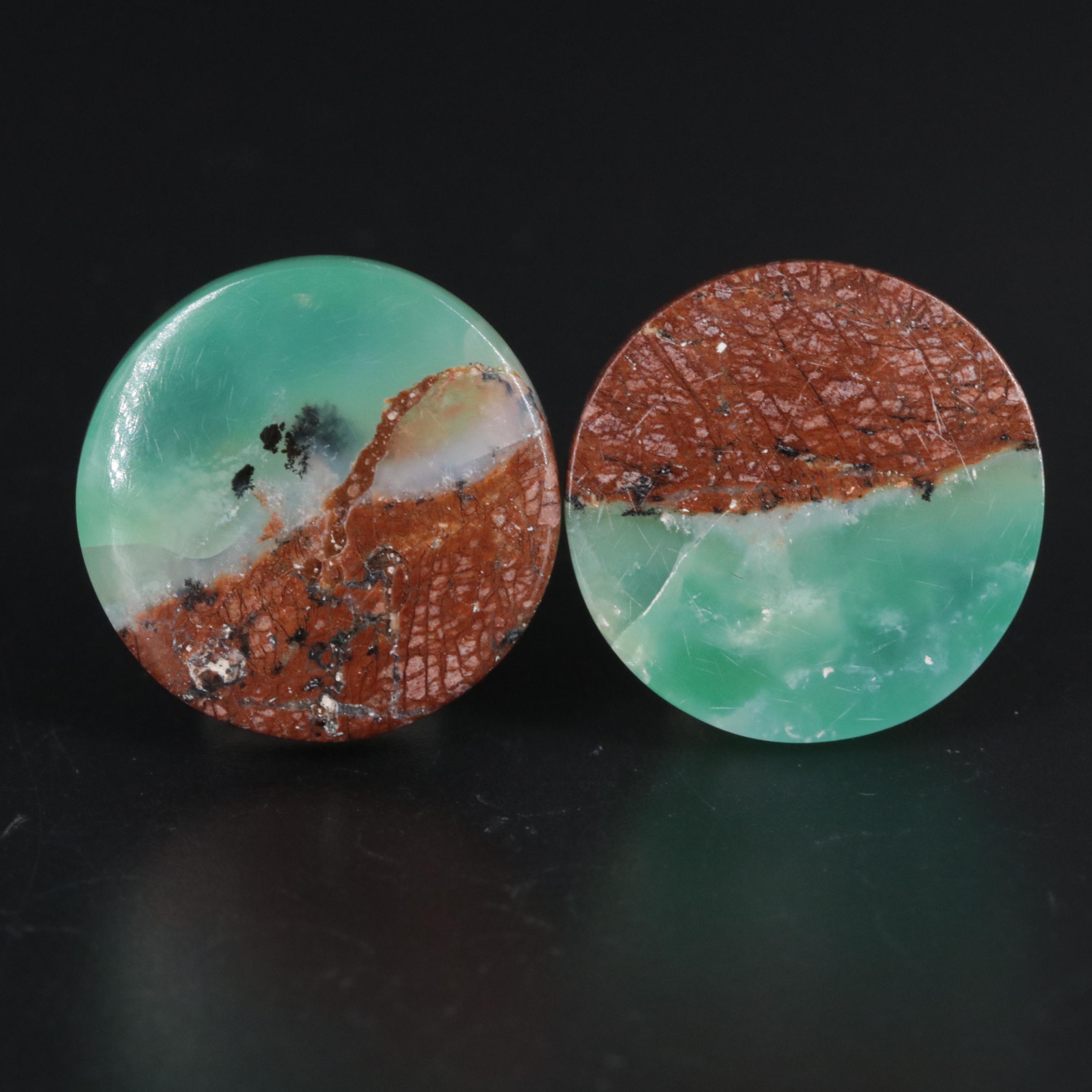 Loose 50.15 CTW Chrysoprase