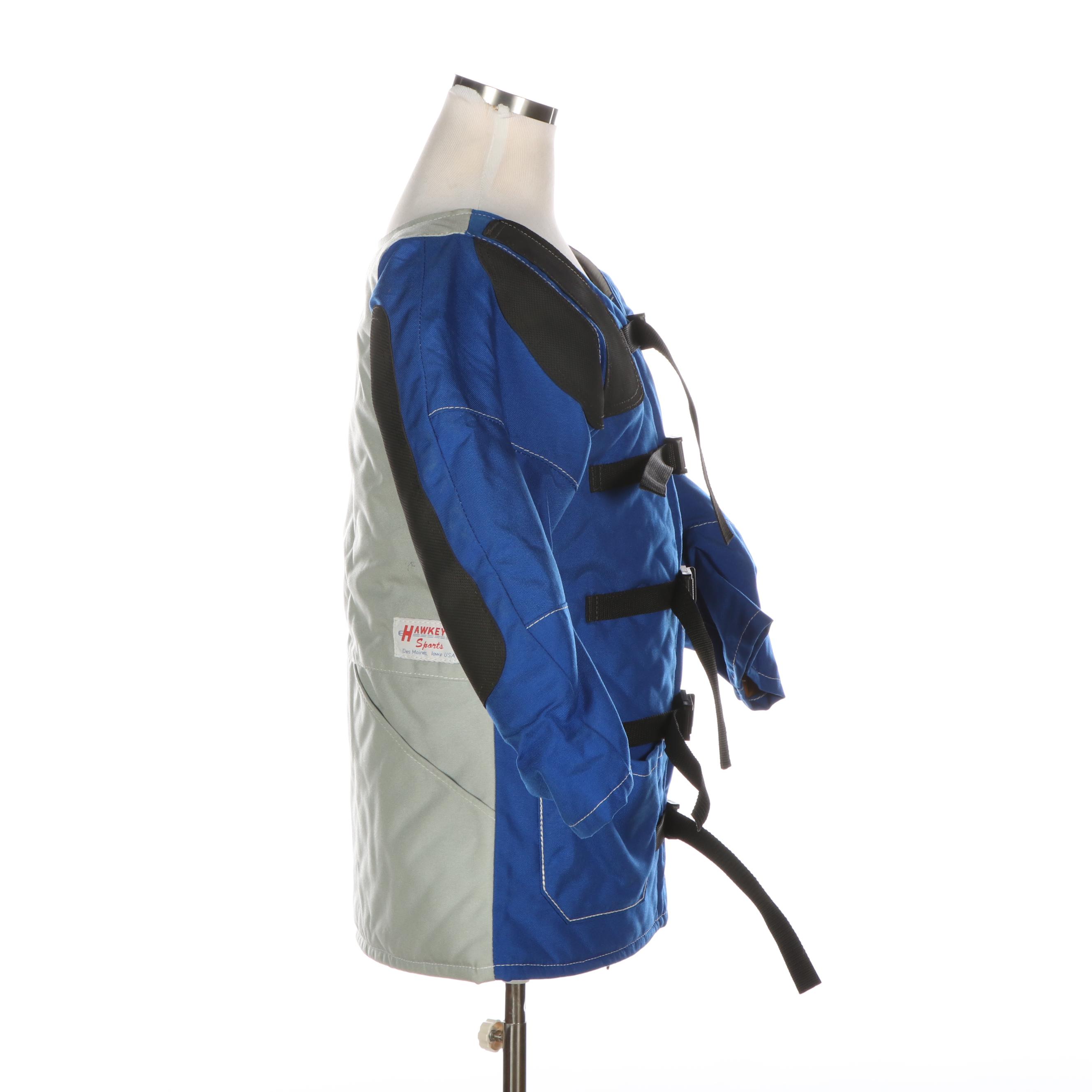 Men's Hawkeye Sports Padded Shooting Jacket with AL Freeland Rifle Elbow Strap