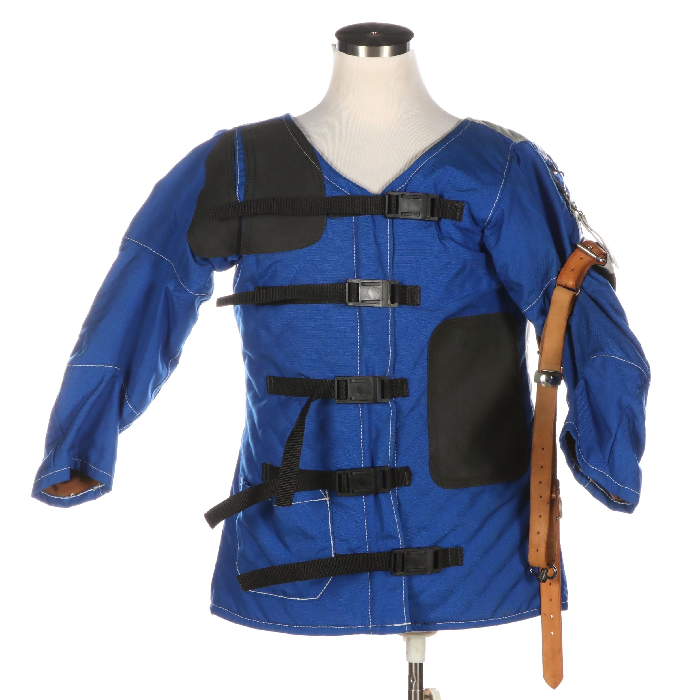 Men's Hawkeye Sports Padded Shooting Jacket with AL Freeland Rifle Elbow Strap