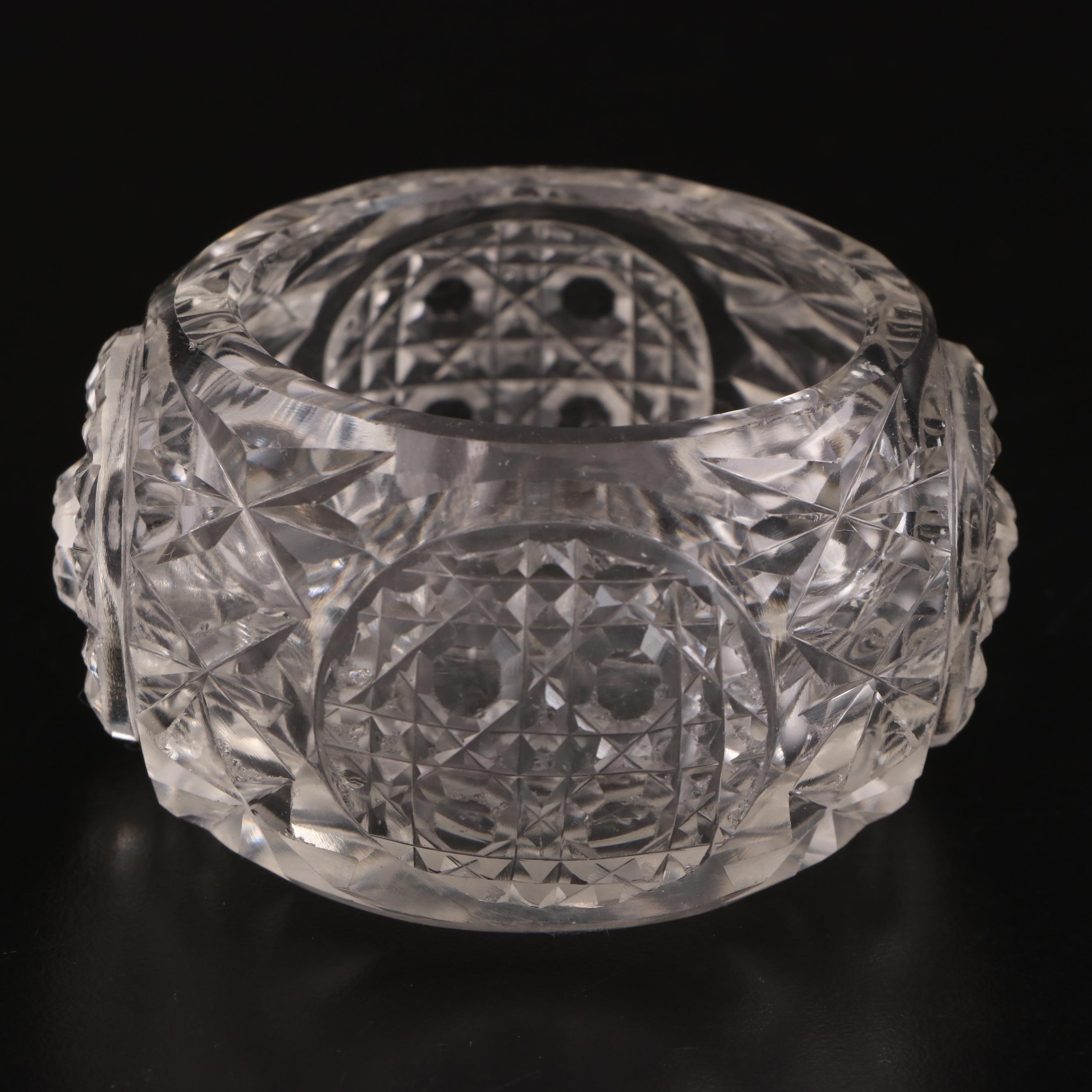 Pressed and Assorted Glass Salt Cellar Collection