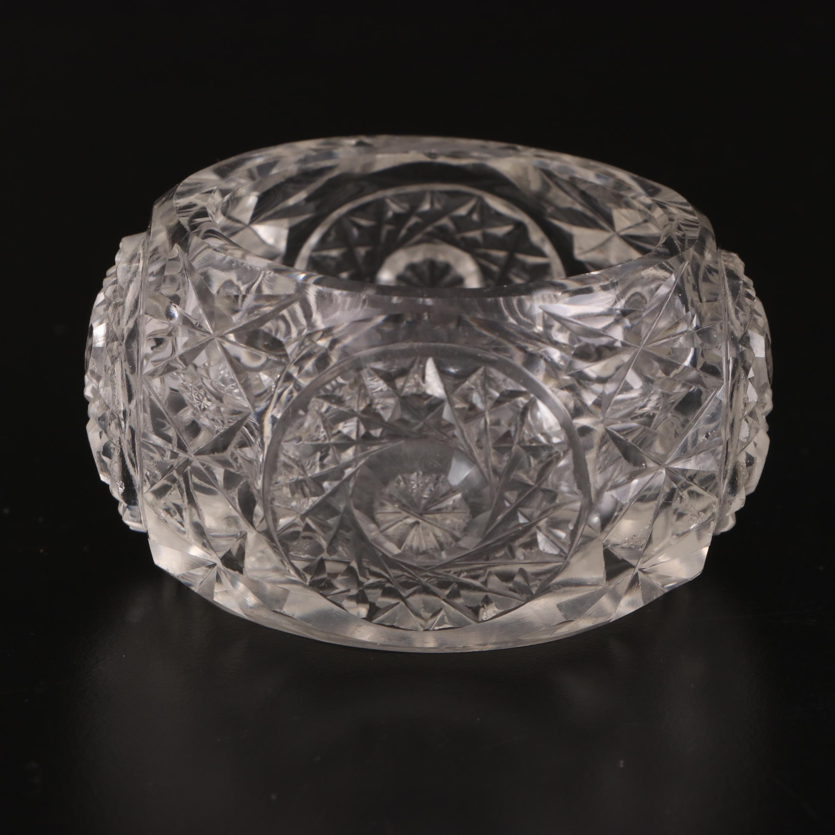 Pressed and Assorted Glass Salt Cellar Collection