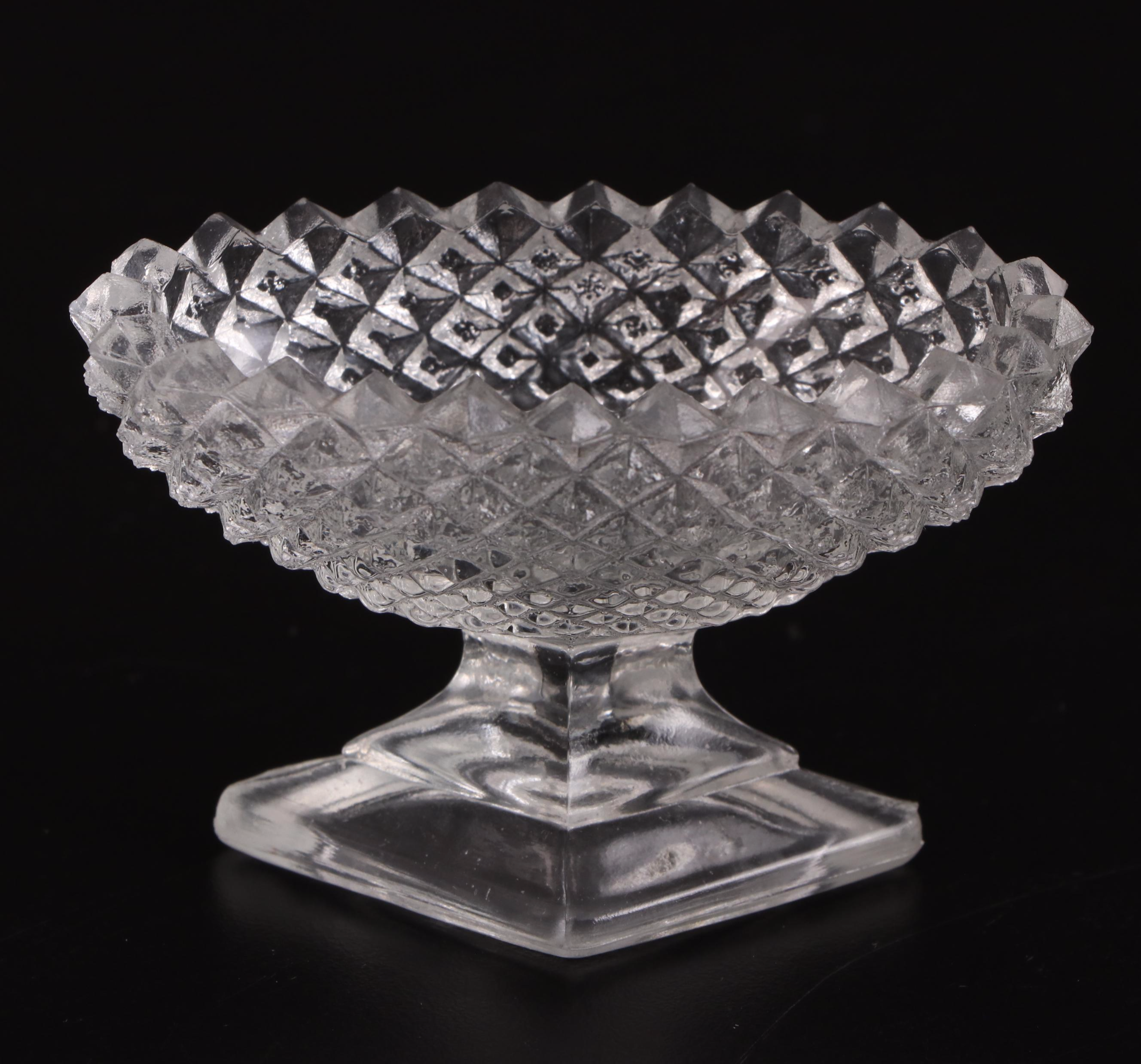 Pressed and Assorted Glass Salt Cellar Collection