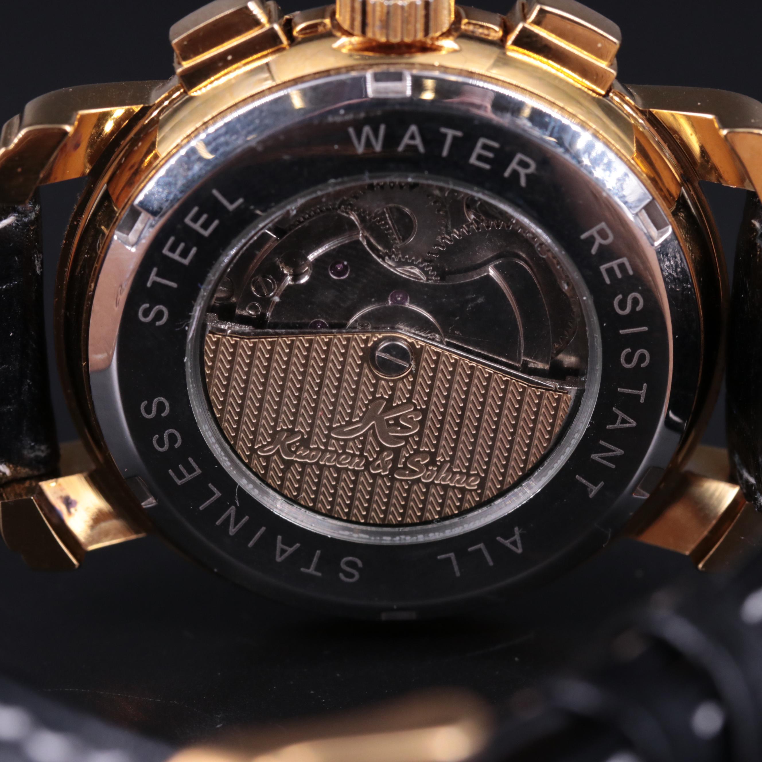 Kronen & Söhne Stainless Steel Automatic Watch