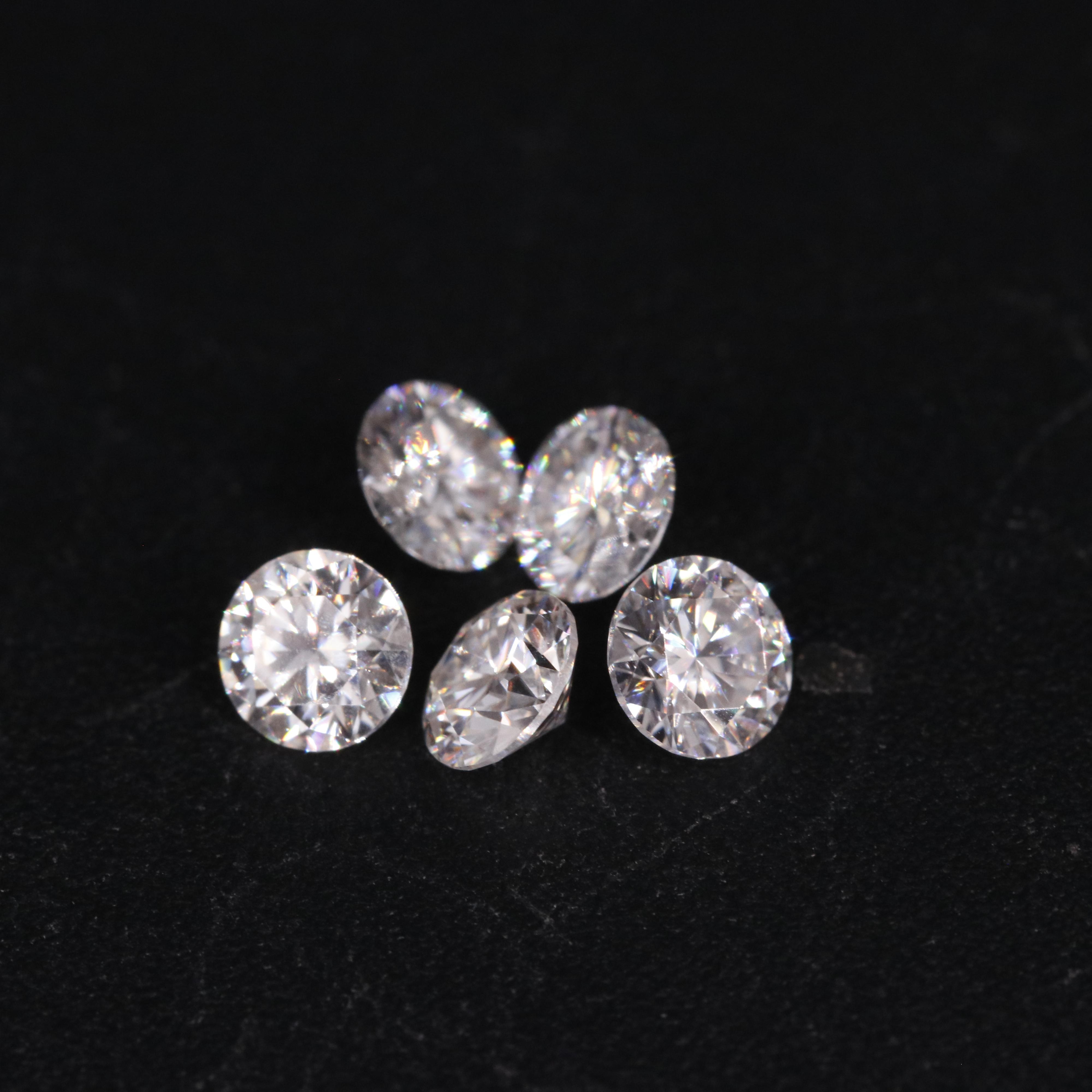 Loose 1.17 CTW Moissanite