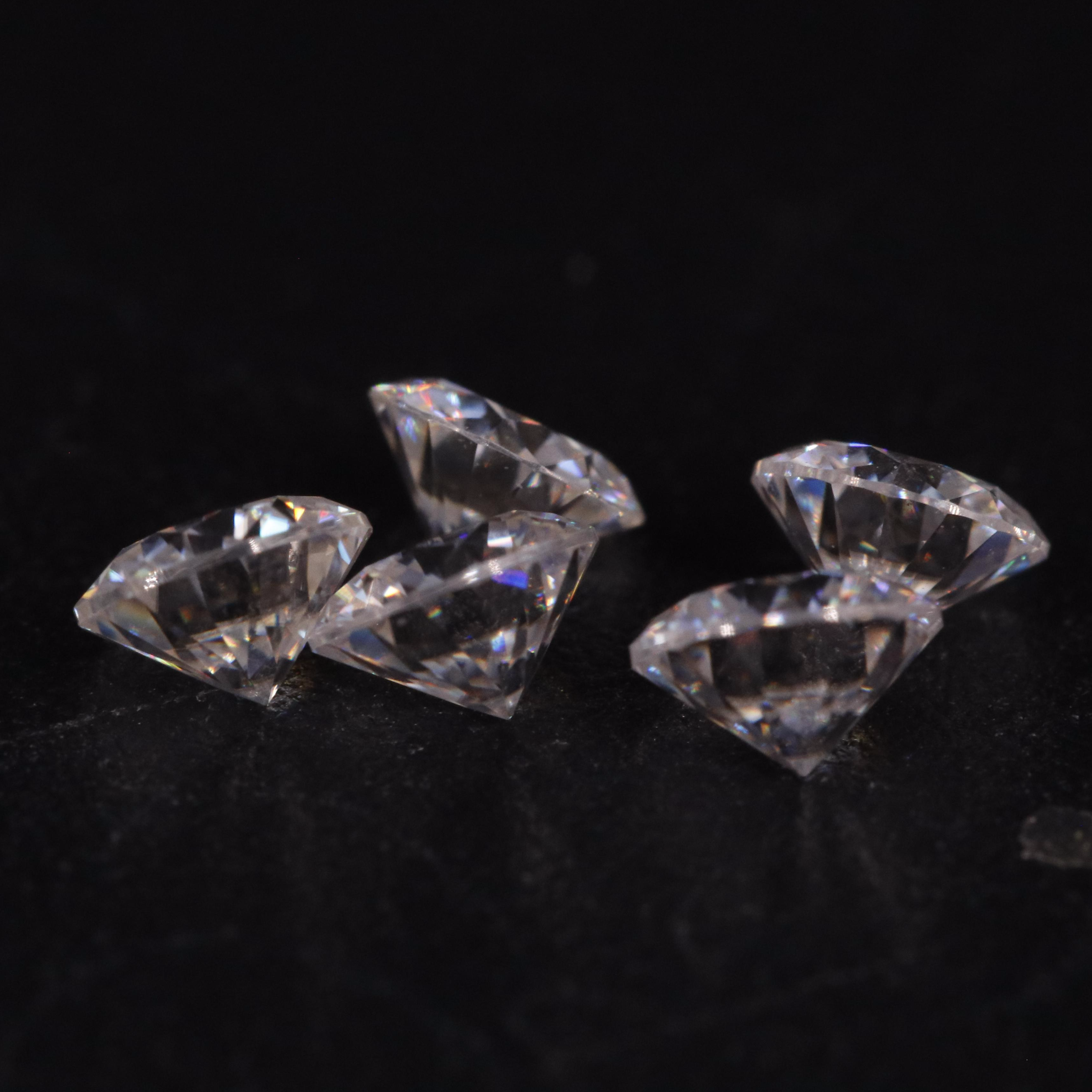 Loose 1.17 CTW Moissanite