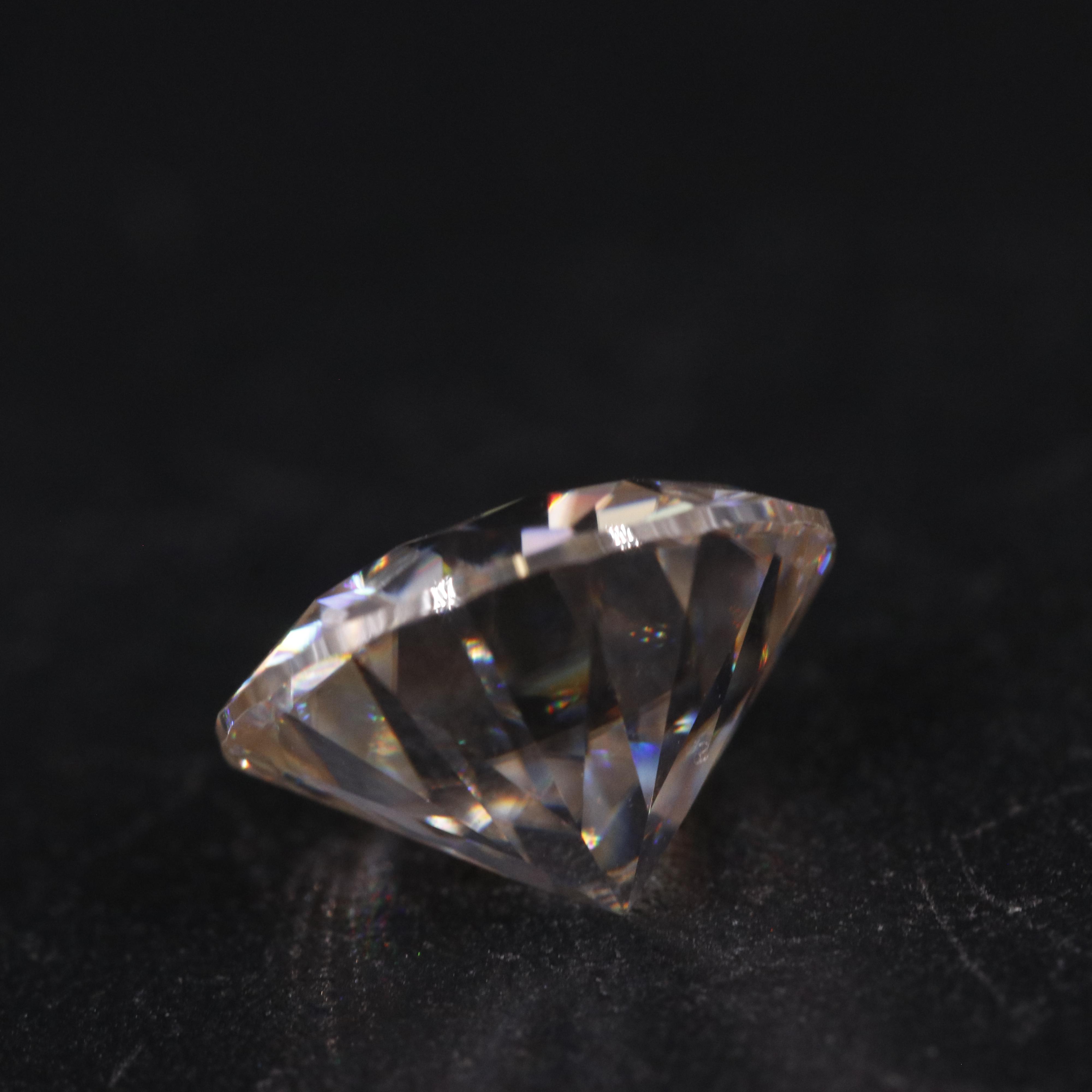 Loose 3.54 CT Moissanite