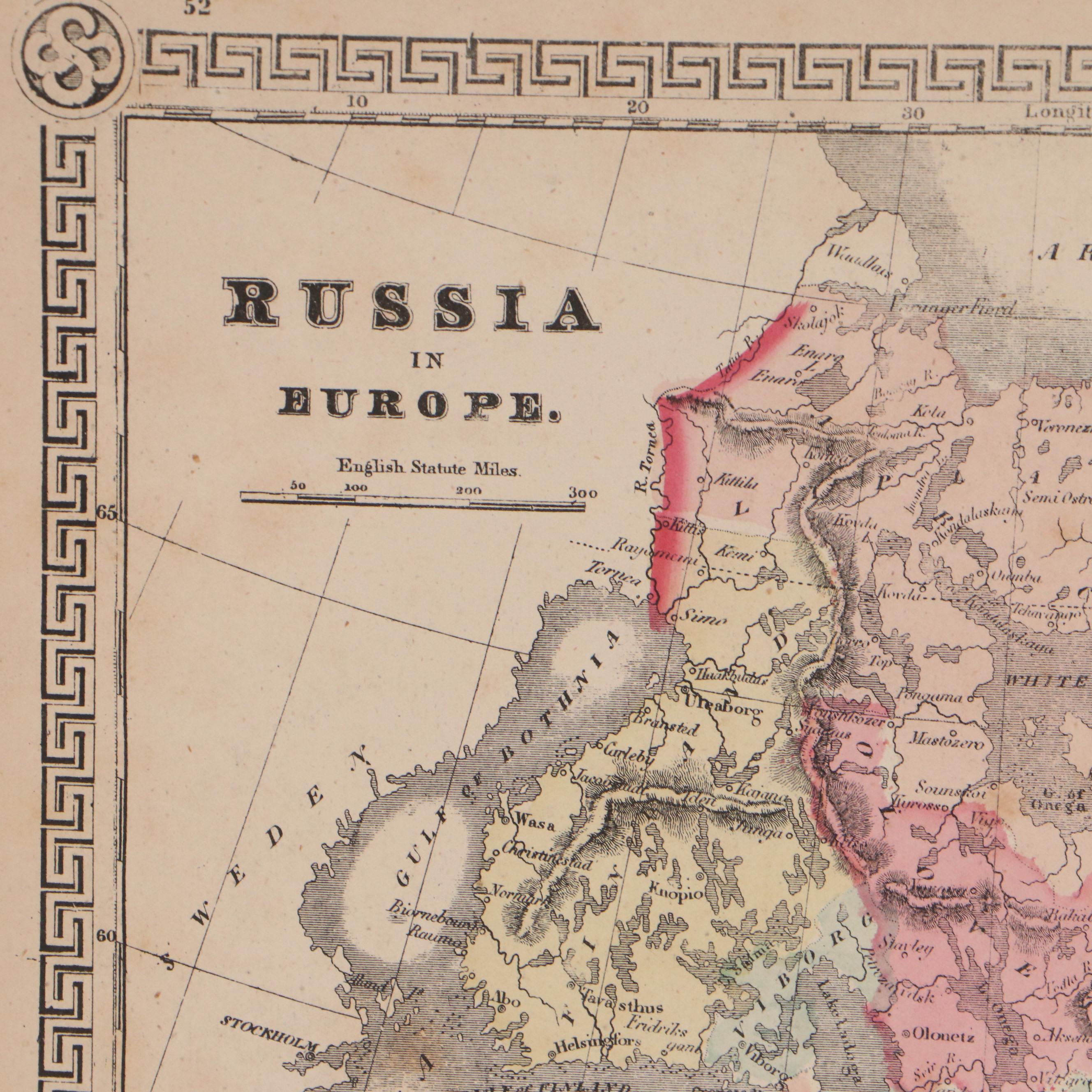 Double-Sided Hand-Colored Map of Europe